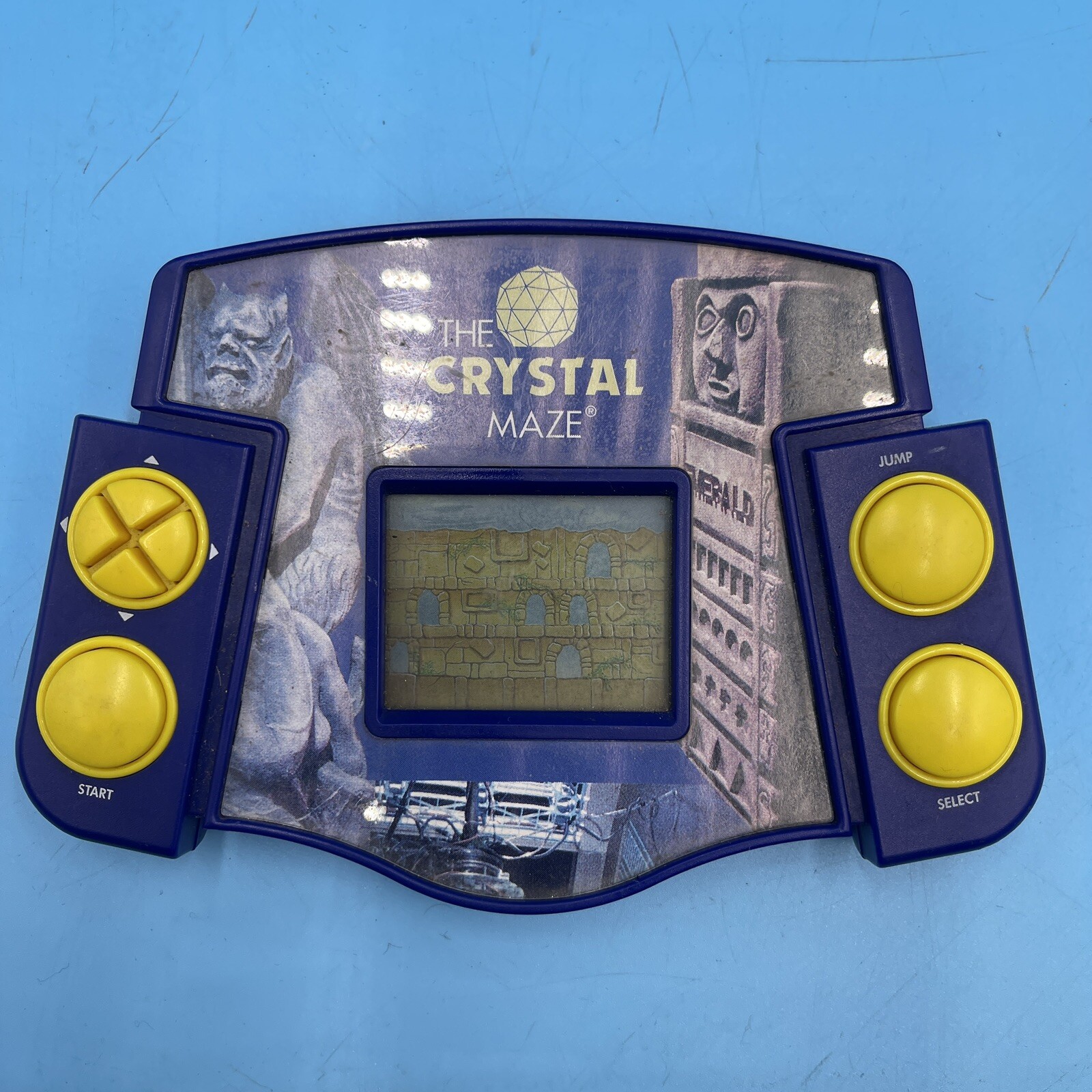 The Crystal Maze by SystemA 1990 Rare Vintage LCD Handheld Electronic Game