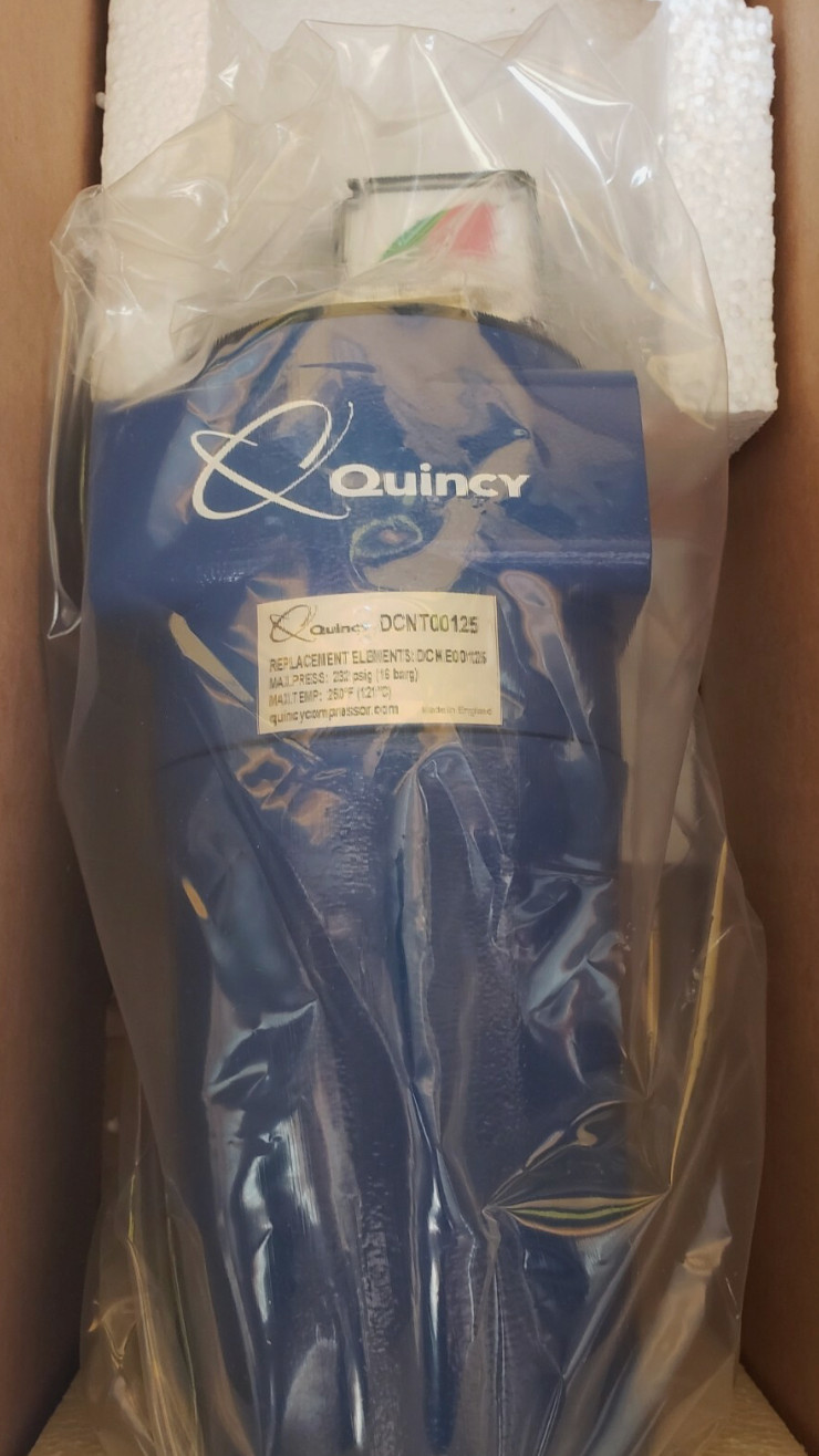 Quincy Air Filter - 125 CFM CSNT Coalescing Model#csnt00125