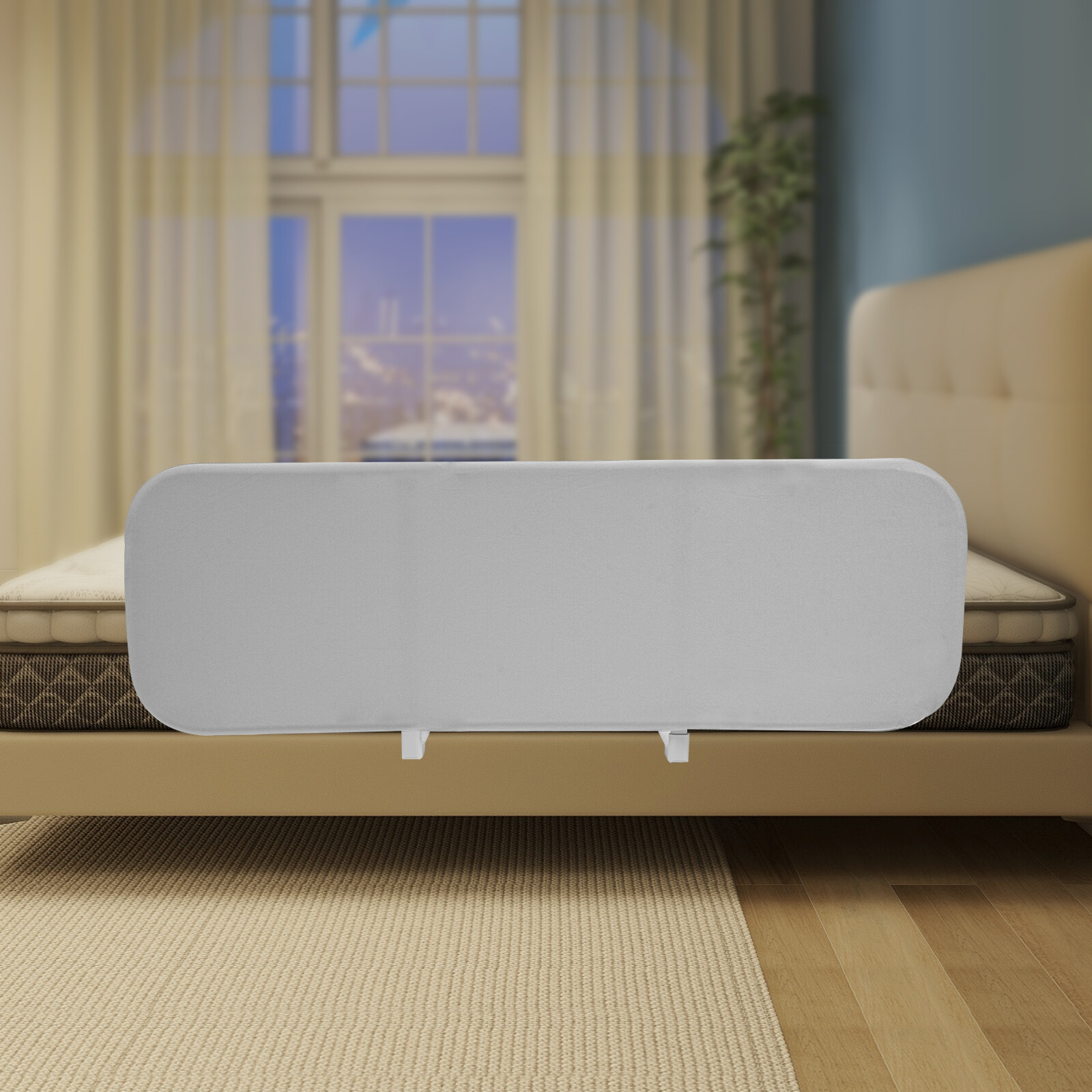 Toddler Bed Rails Modern Bed Rail Guard Foldable Bed Rail Guard, Wear-Resistant