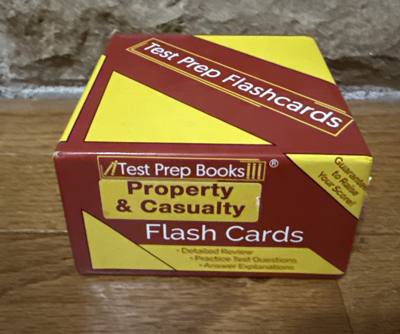 Test Prep Books Property and Casualty Insurance Flash Cards
