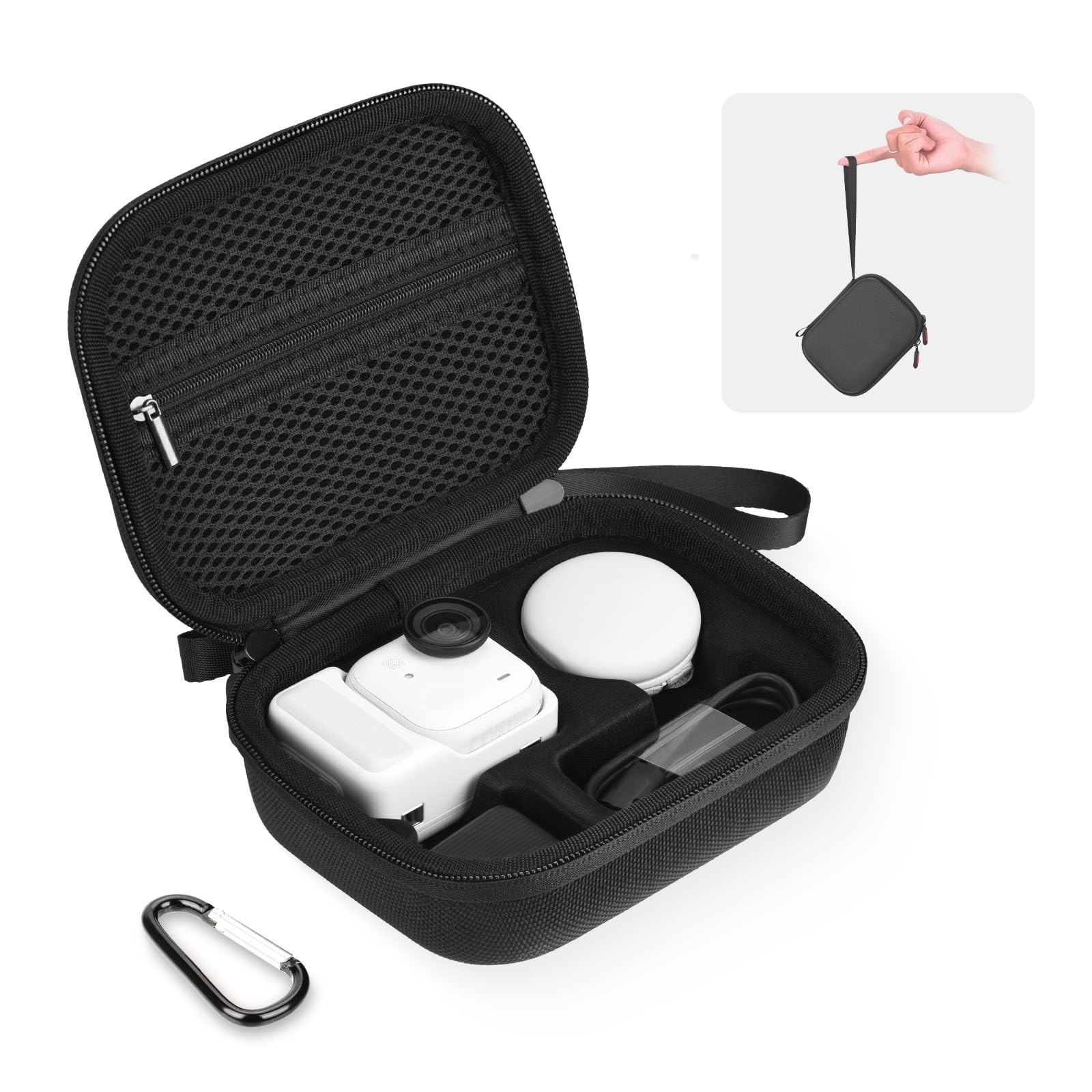 Carrying Case for Insta360 GO Ultra Accessories, Storage Bag Protective Case ...