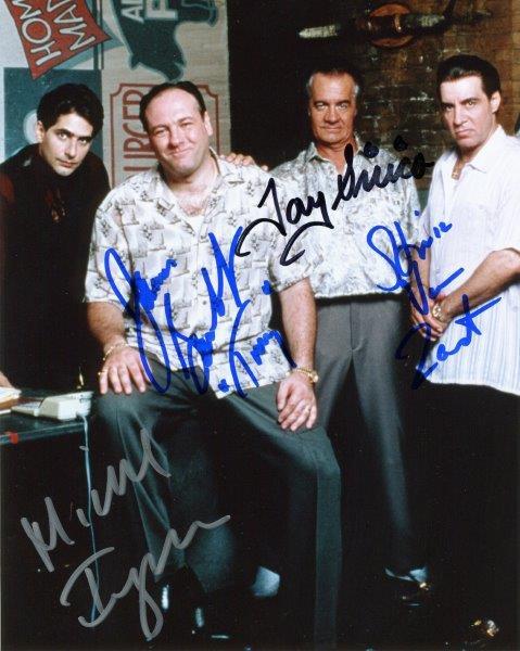 REPRINT - SOPRANOS Cast Autographed Signed 8 x 10 Photo Poster Man Cave