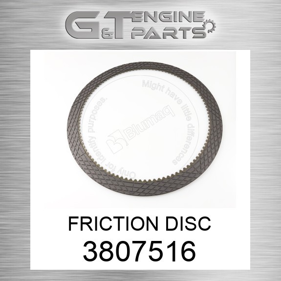 380-7516 FRICTION DISC fits CATERPILLAR (NEW AFTERMARKET)