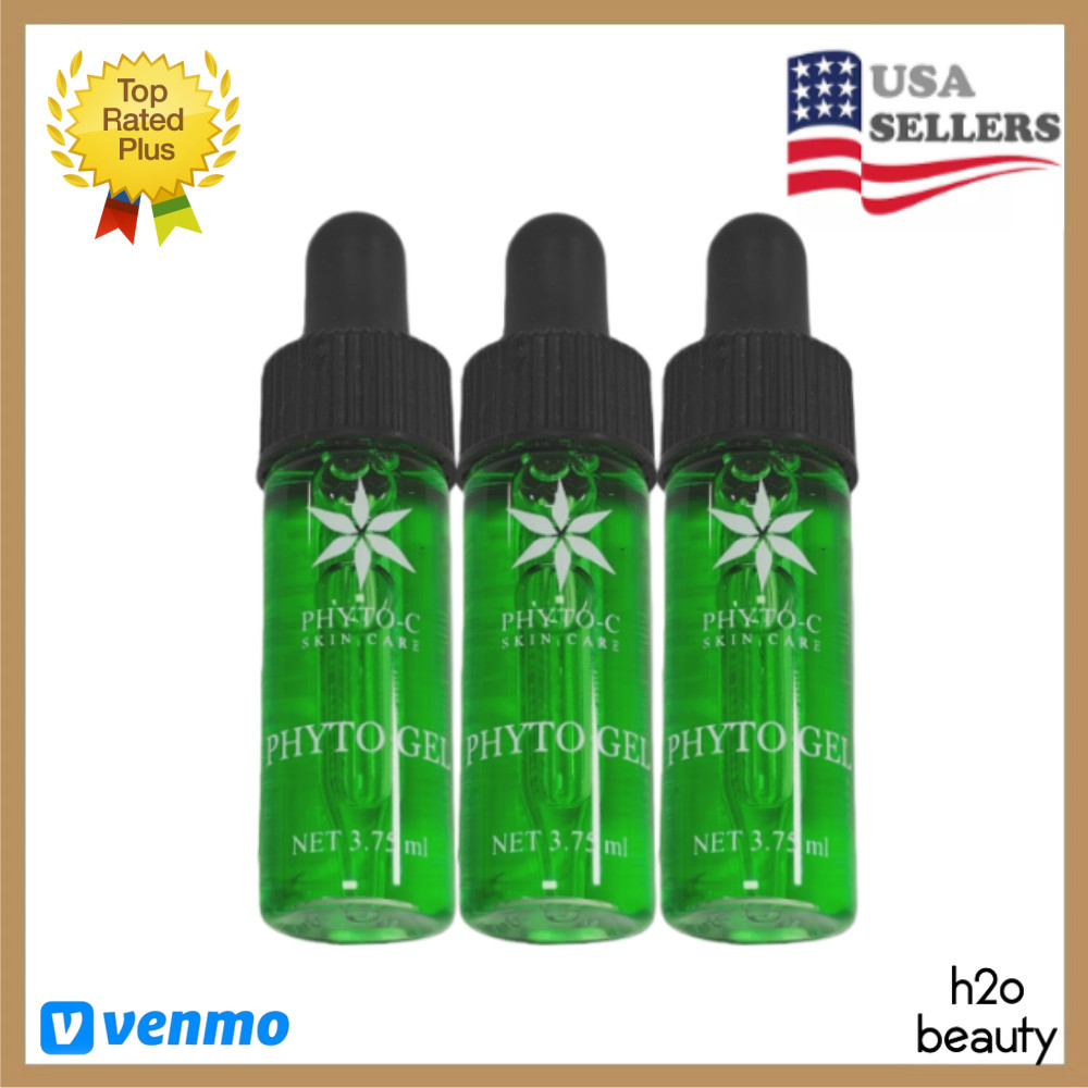 3Pcs Phyto-C Phyto Gel Soothing Hydrating Daily Skin Care Gel / 3.75ml*3 / NEW