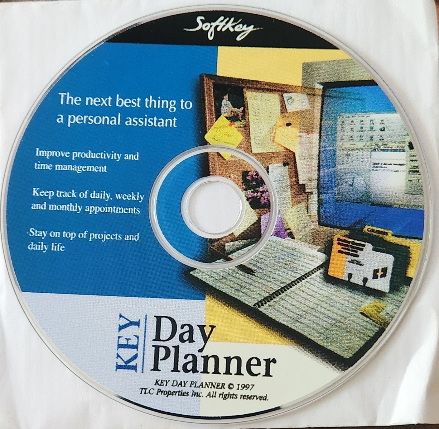 1997 Day Planner PC Cd Rom Windows 95