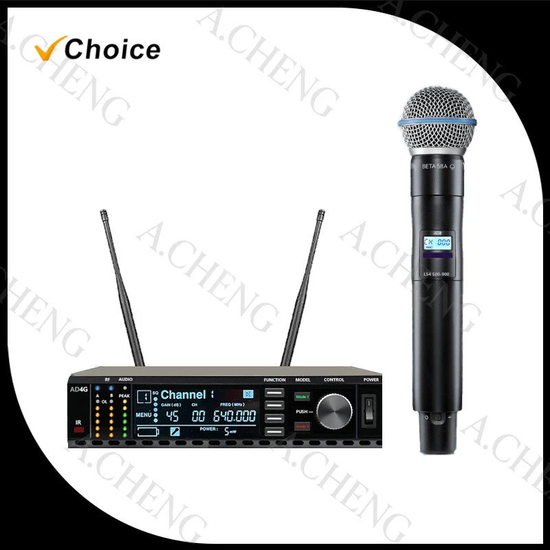 Professional Wireless MicrophoneUH Long-distance Reception,excellent Performance