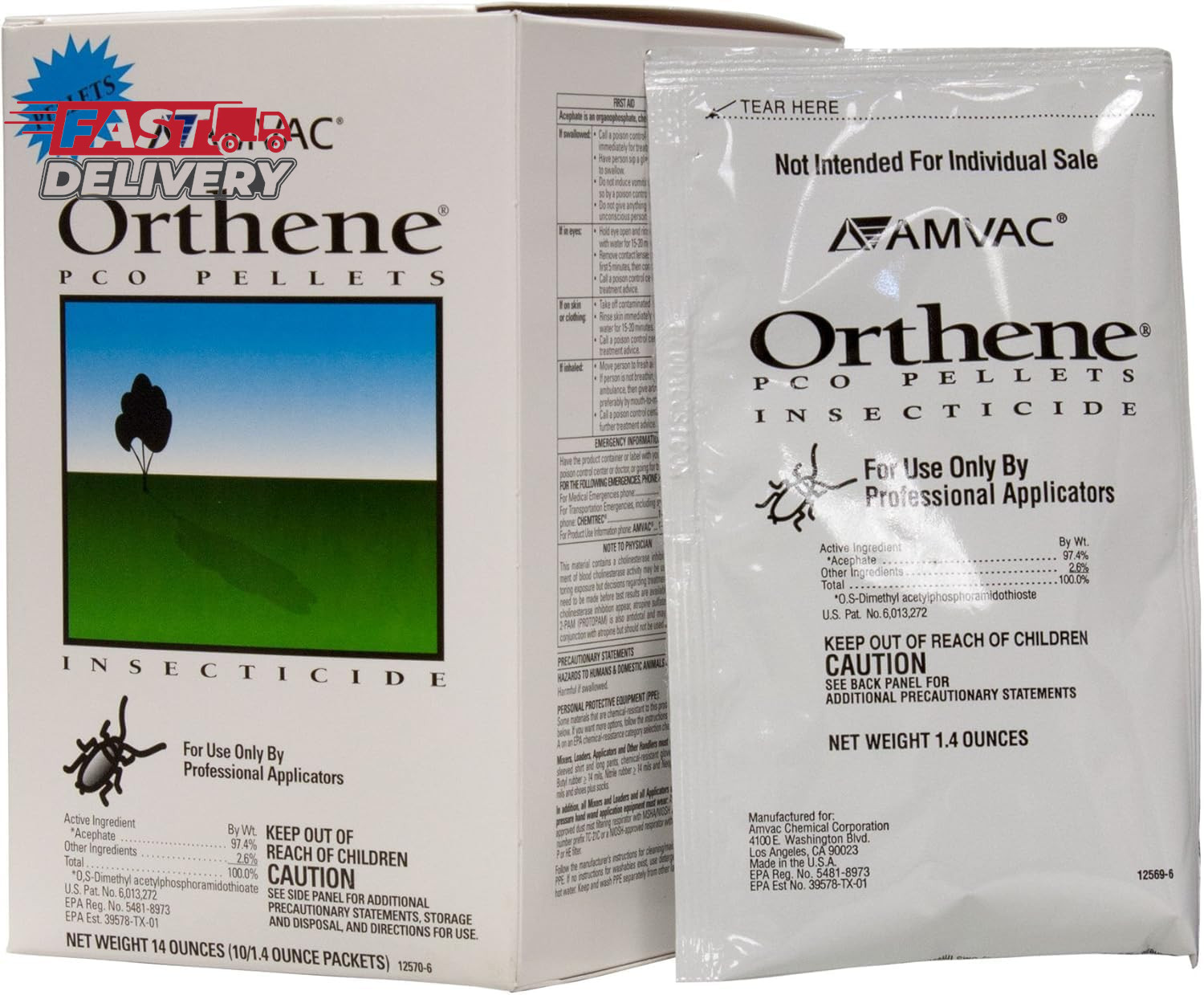 Valent USA Orthene PCO Pellets for Insects