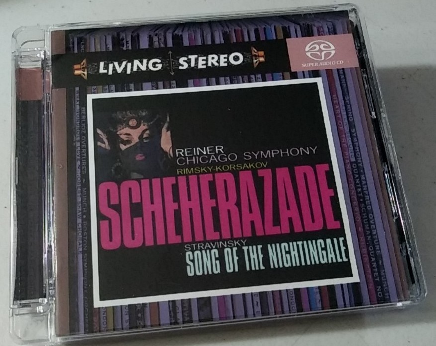 SCHEHERAZADE Song of the Nightingale Fritz Reiner Super Audio SACD Hybrid GOLD