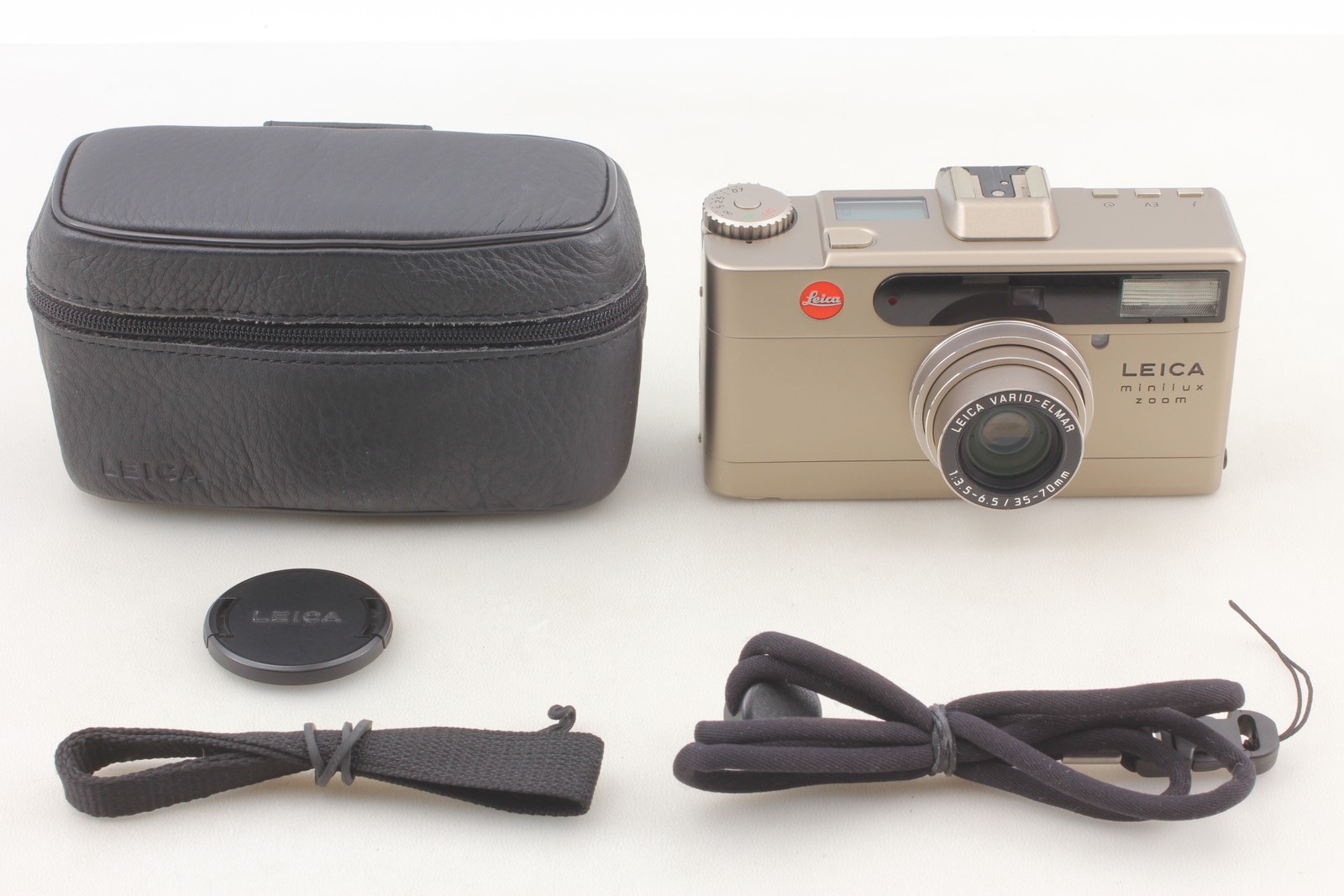 ⏯ [MINT w/Case] Leica Minilux Zoom 35mm Point & Shoot Film Camera From JAPAN