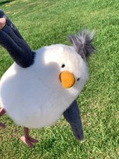 Jelly Chip Seagull Fun Stuffed Ocean Sea Bird Cat Soft Plush Toy Gift