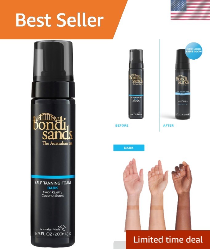 Self Tanning Foam - Enriched with Coconut for a Radiant, Streak-Free Tan