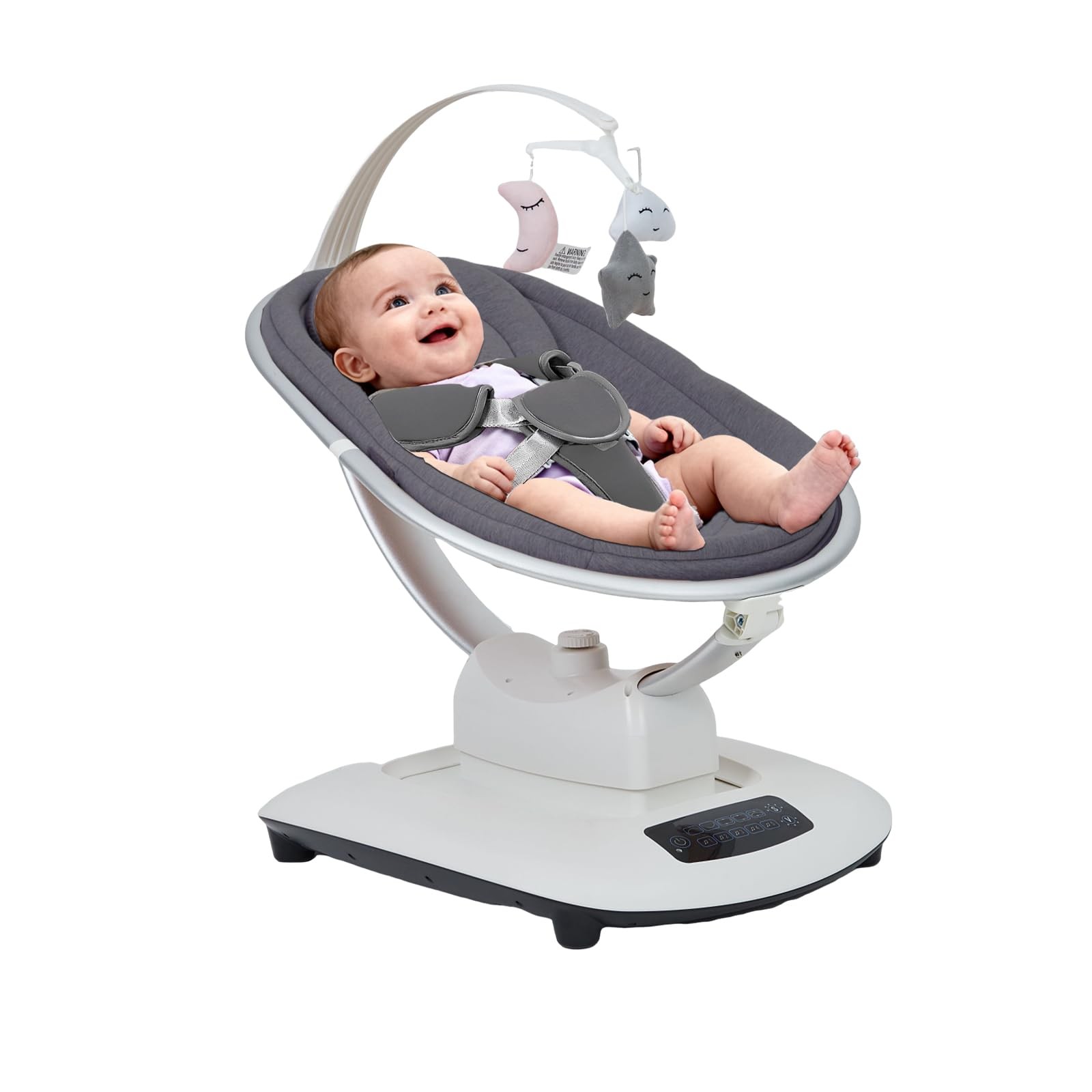 Electric Baby Swing Adjustable Recline Baby Rocker 5 Motion Modes & Speeds