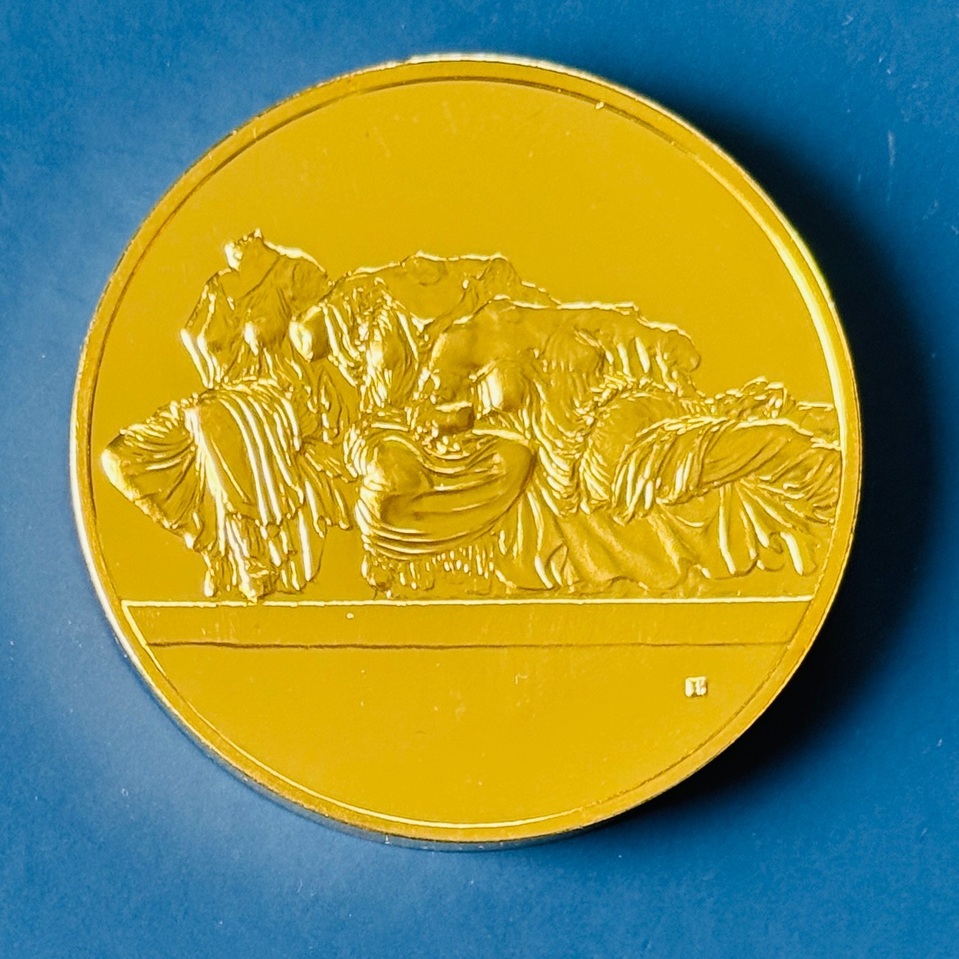 Art Treasures of Ancient Greece- THREE GODDESSES -24K Gold Plated Bronze