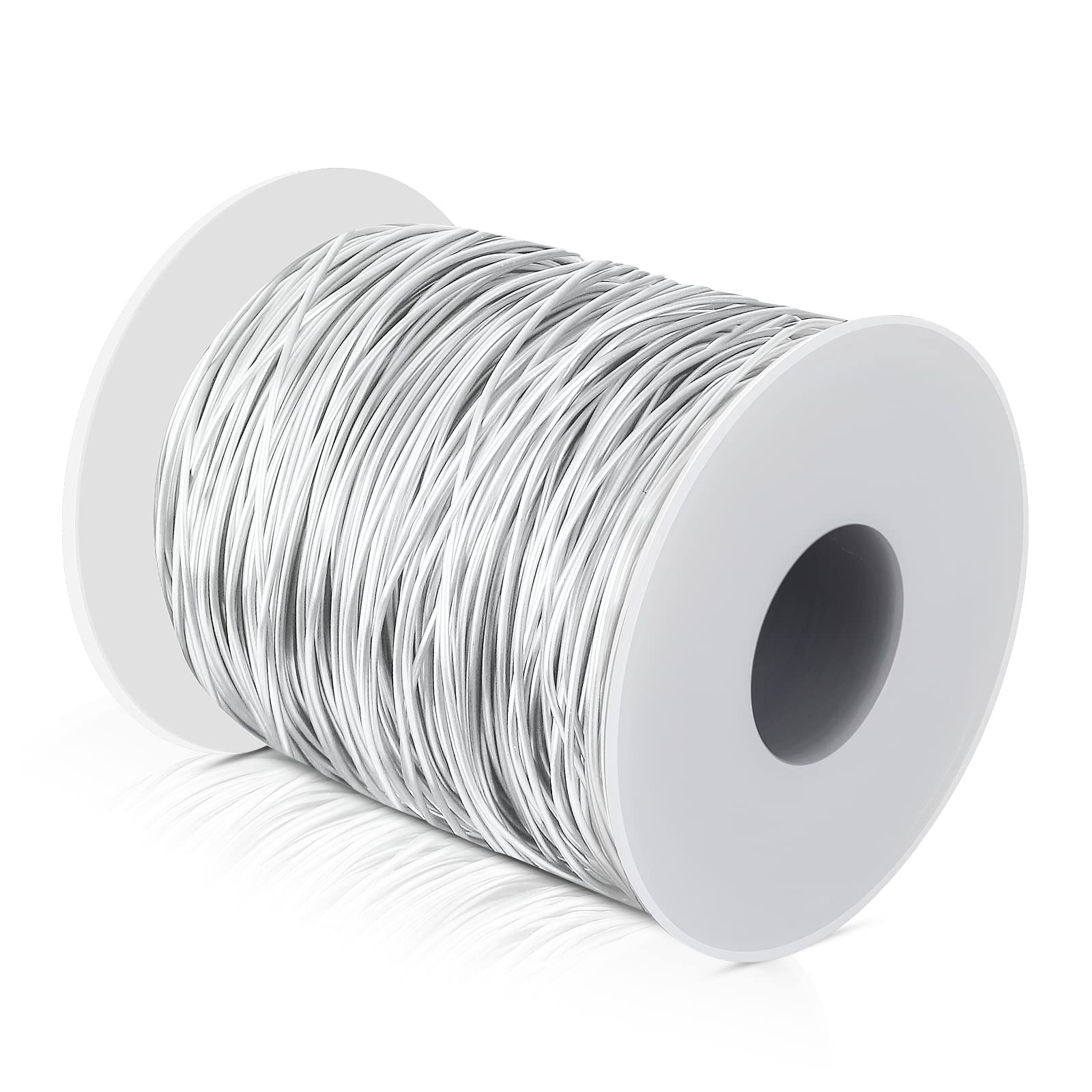 18 Gauge (1 mm) 304 Stainless Steel Wire 100 Ft for Bailing 18Gauge, Silver 