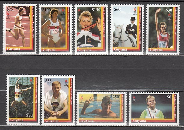 British Guiana - Mail Yvert 3524/32 ** Mnh Sports. Atlanta Olympics