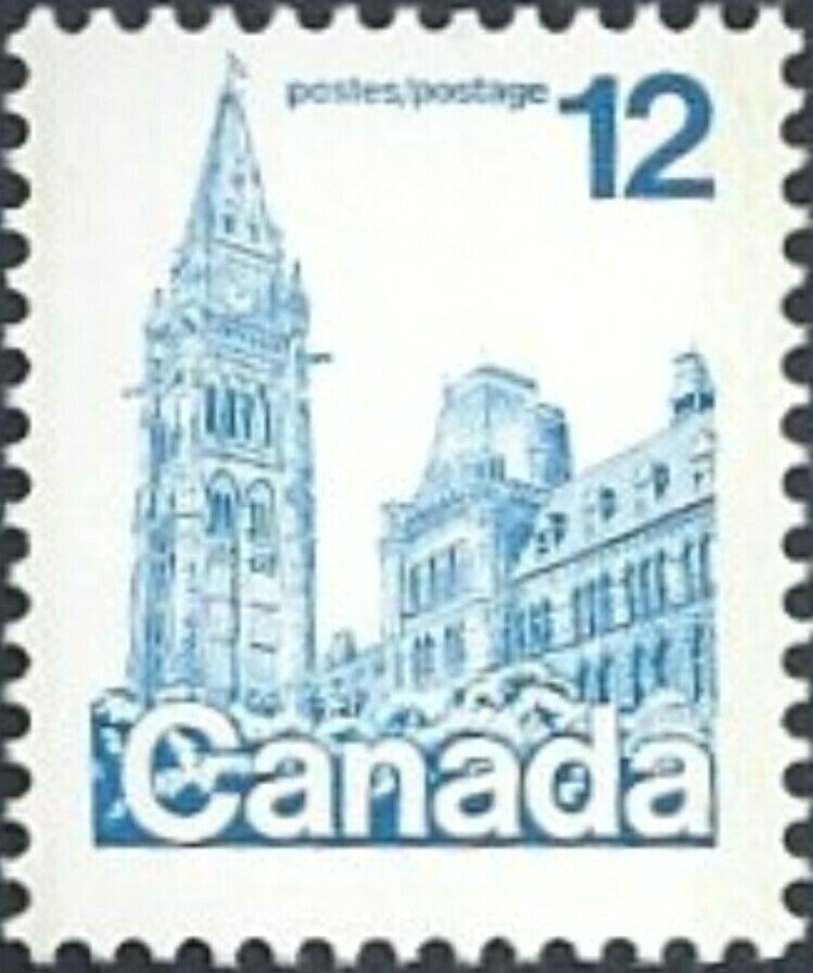 🍁Canada   #714    "PARLIAMENT"     Brand New  1977   Nice Original Gum