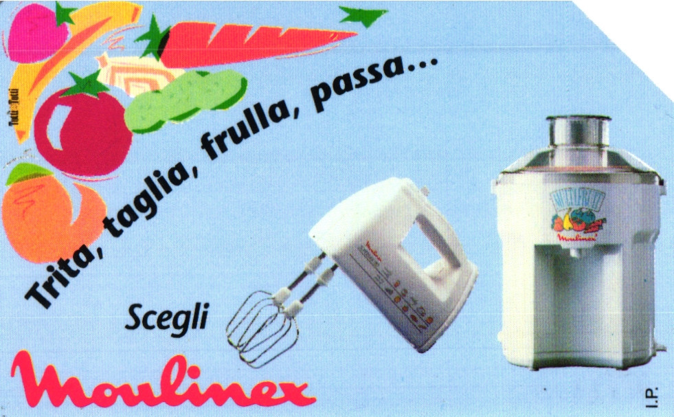 G 385 C&C 2419 Used Telephone Card Moulinex Multifruit