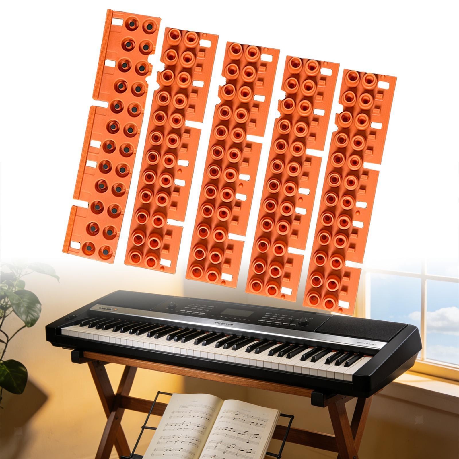 5Pcs Keyboard Conductive Strips Professional Lightweight Key Contact Strip