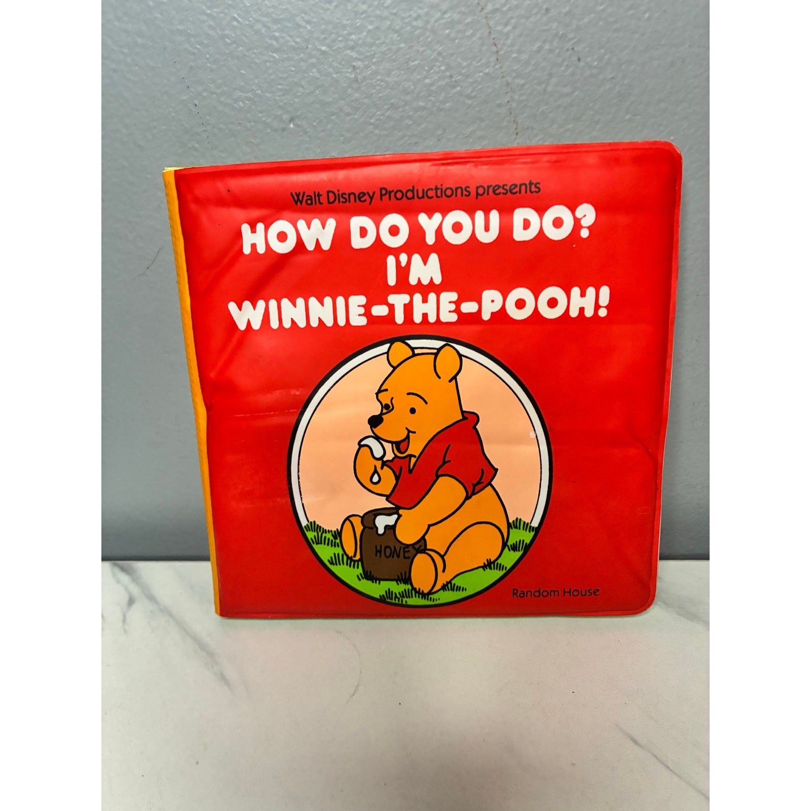 1985 Disney Winnie the Pooh Board Book Random House
