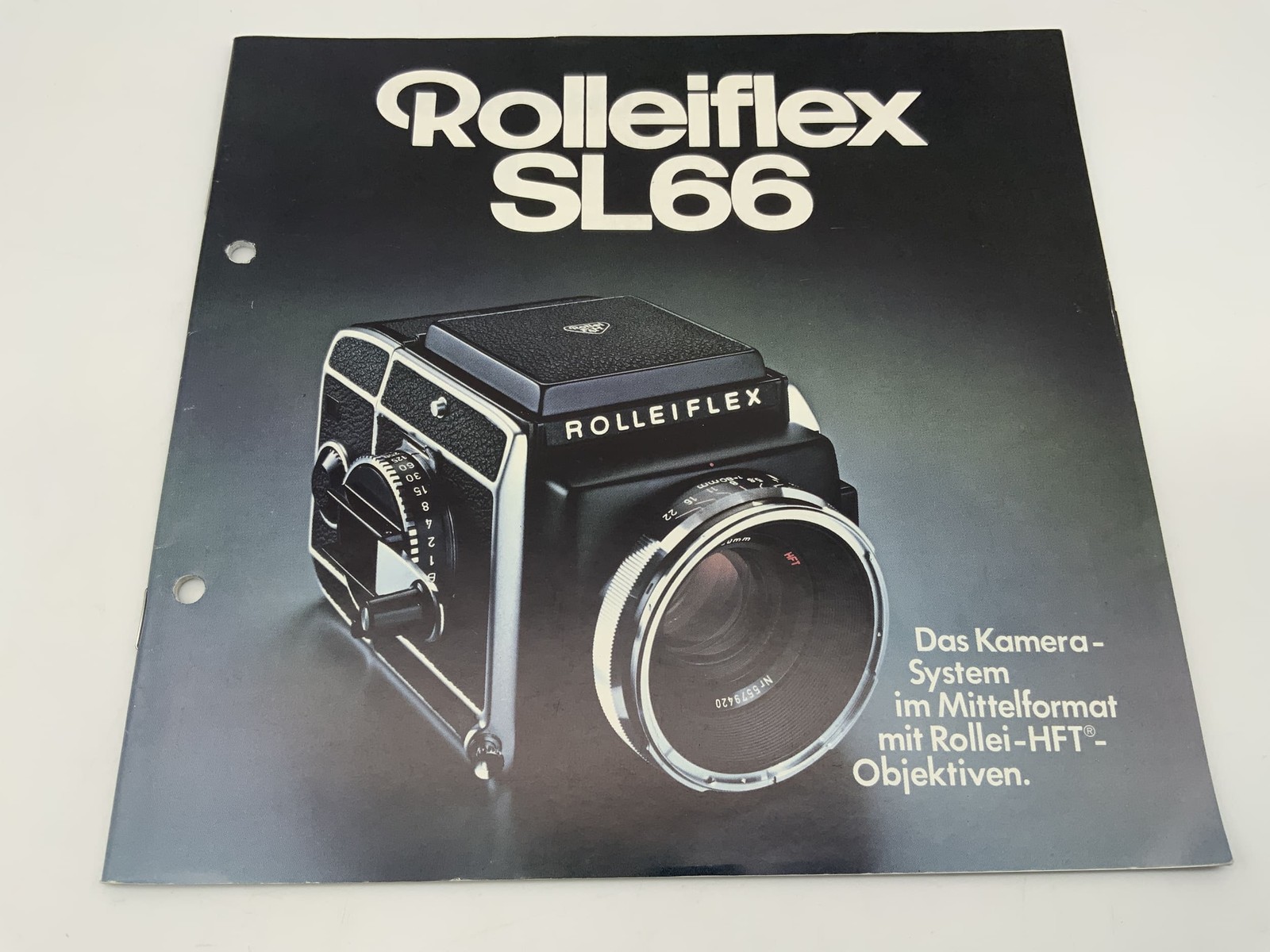 Rolleiflex SL66 The Camera System In Medium Format Brochure German
