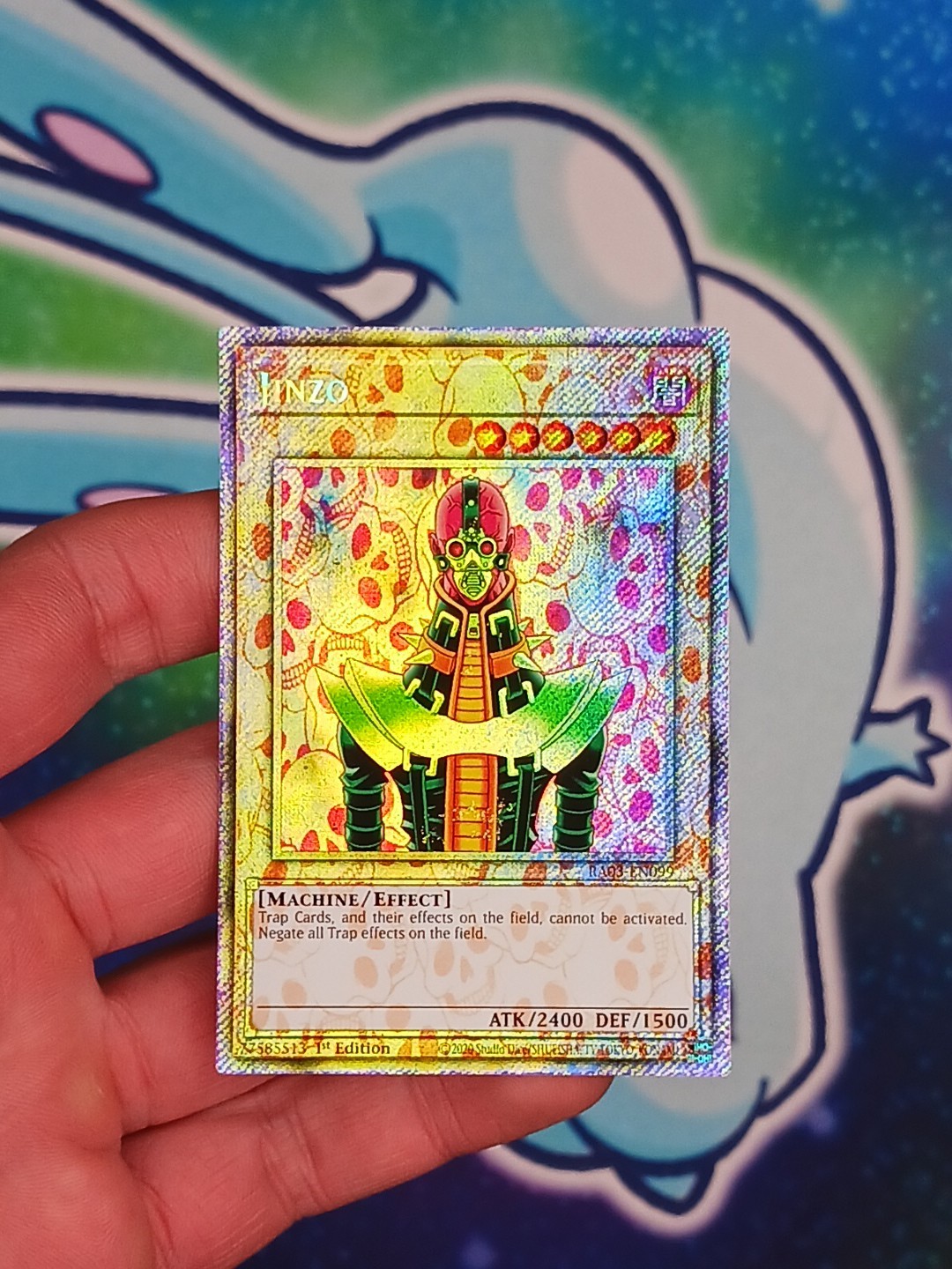 "Skull" Jinzo RA03-EN099 - 1st Ed - NM - Sun Bleached - Studio B