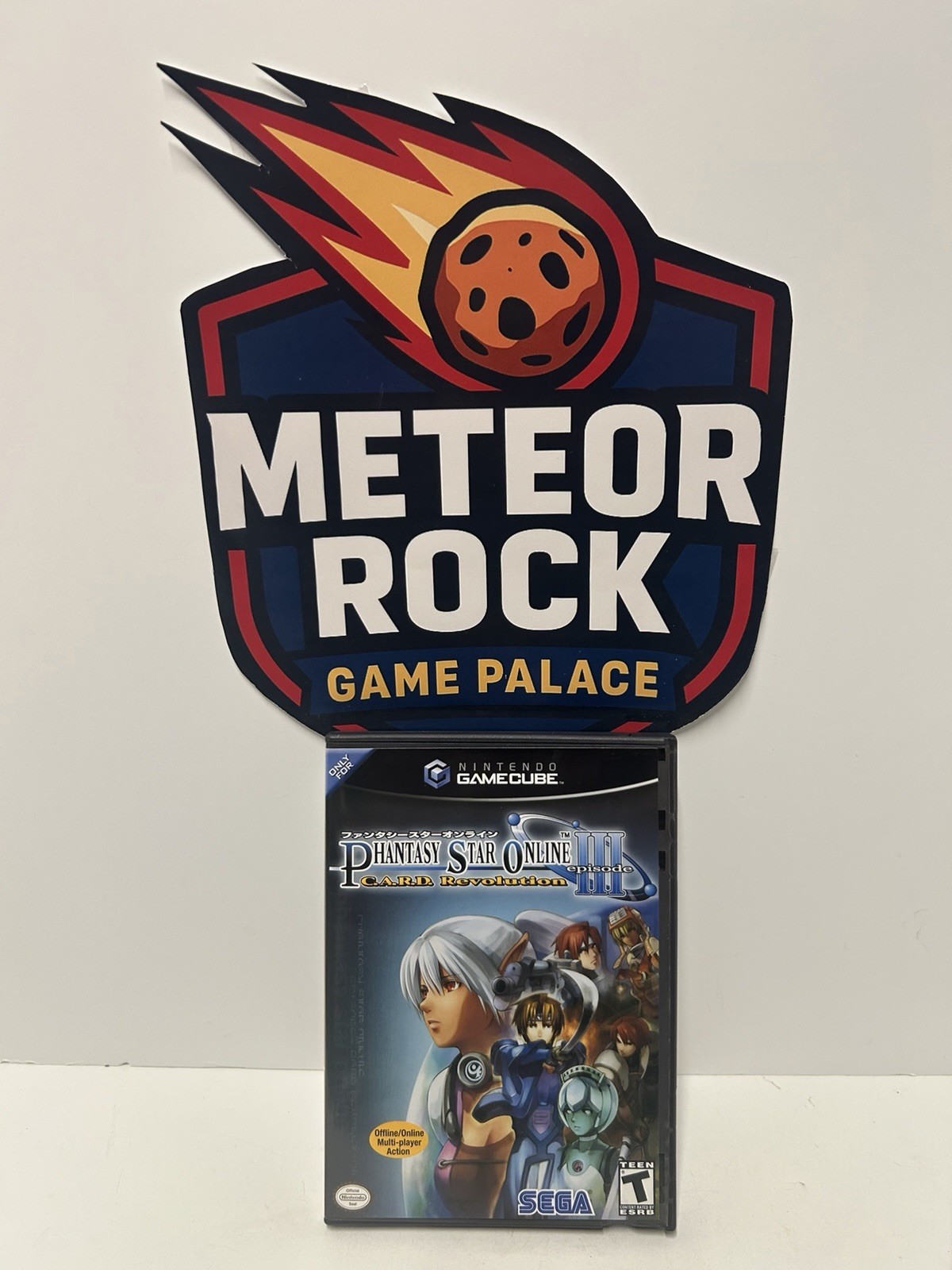 Phantasy Star Online Ep 3 - Replacement GameCube Case Only - Game Not Included