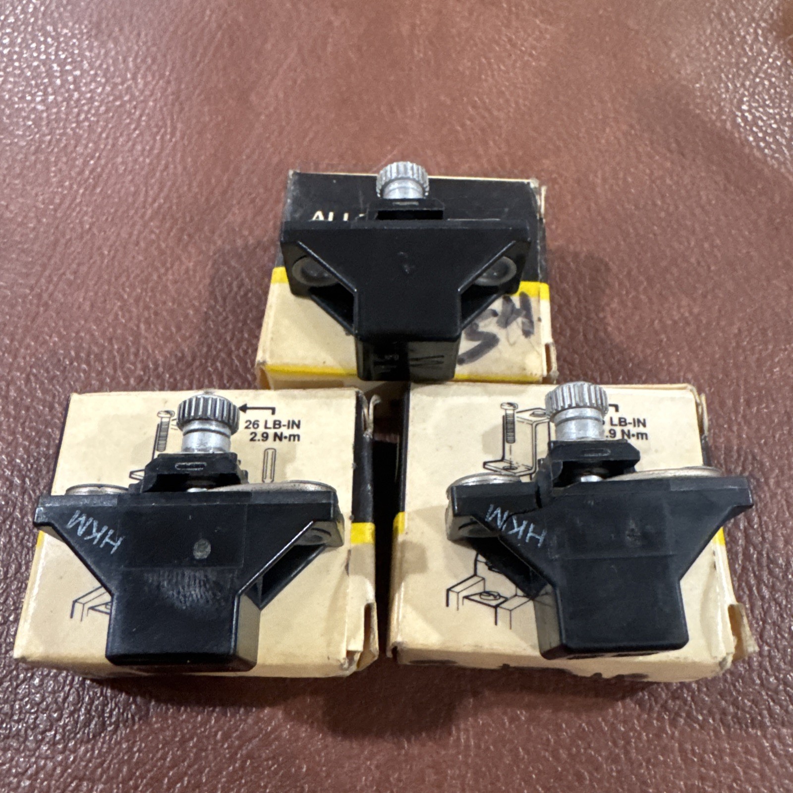 Lot of 3 Allen Bradley W54 Overload Heater Element