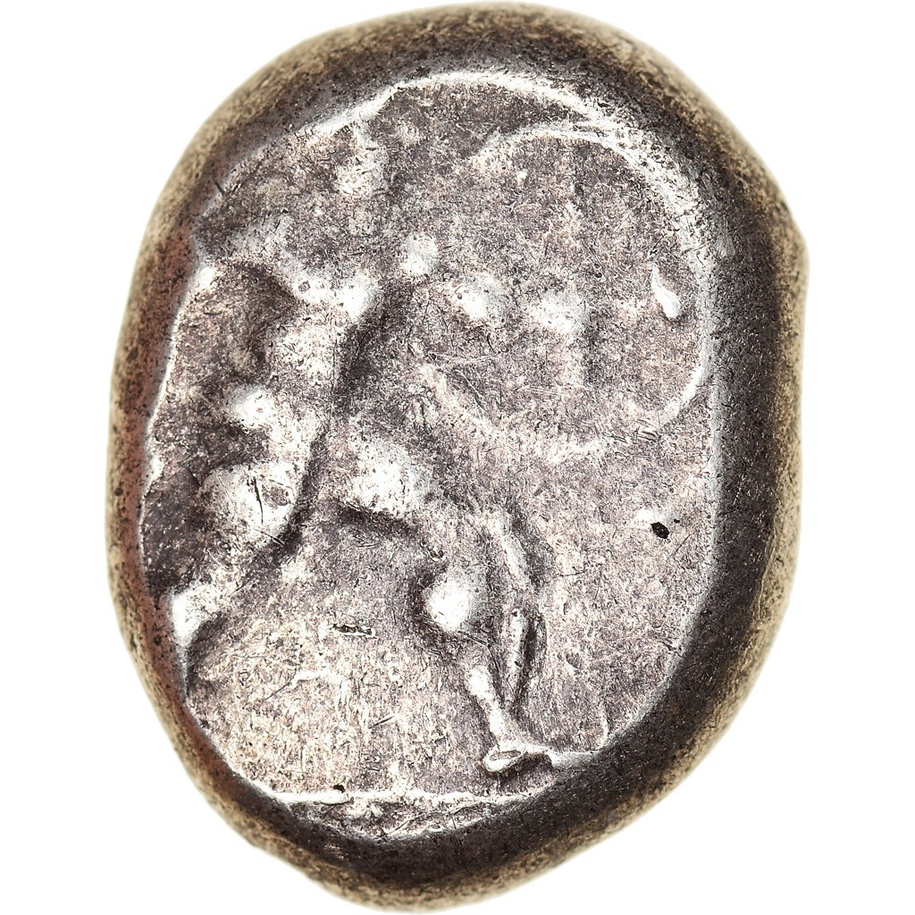 [#904960] Coin, Pamphylia, Aspendos, Stater, 465-430 BC, VF, Sil, ver