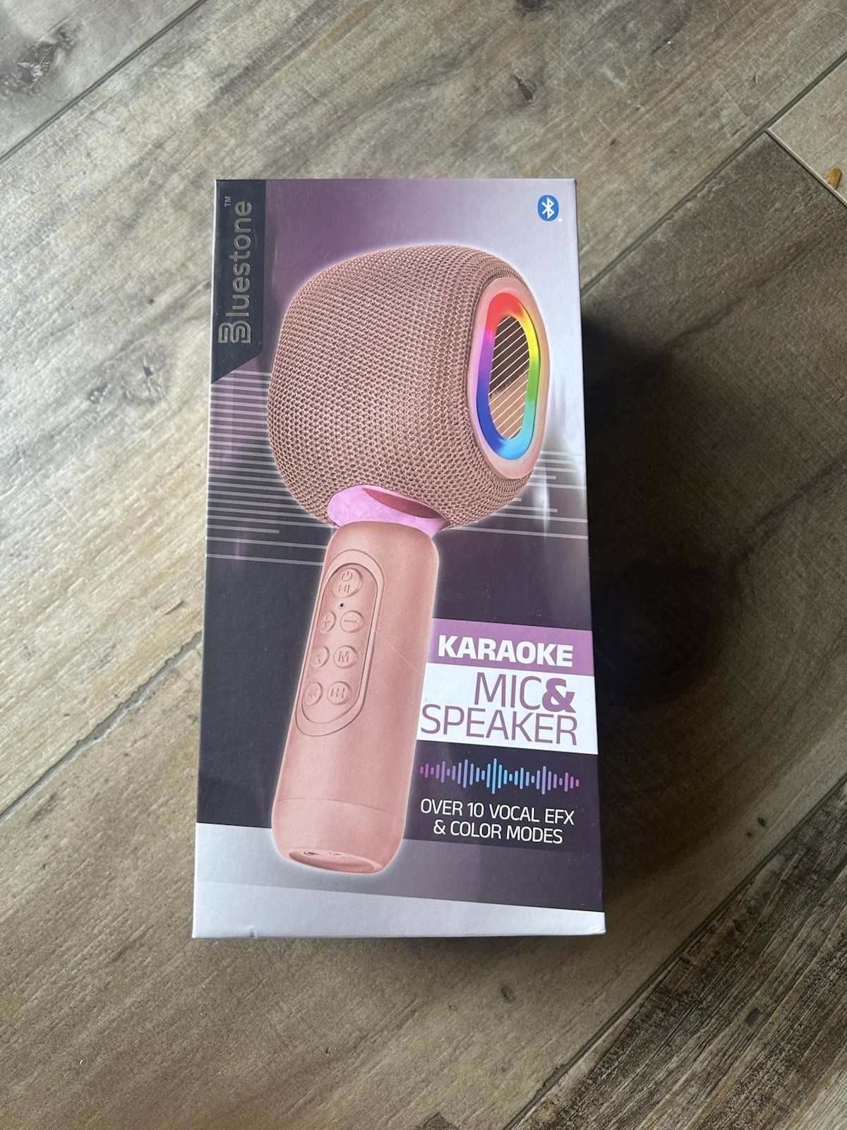 new sealed karaoke mic and speaker