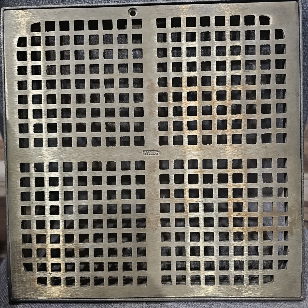 Wade Grate 12"x12" Bronze NEW 1214 Manganese W/Basin Drains Heavy Duty 281740 