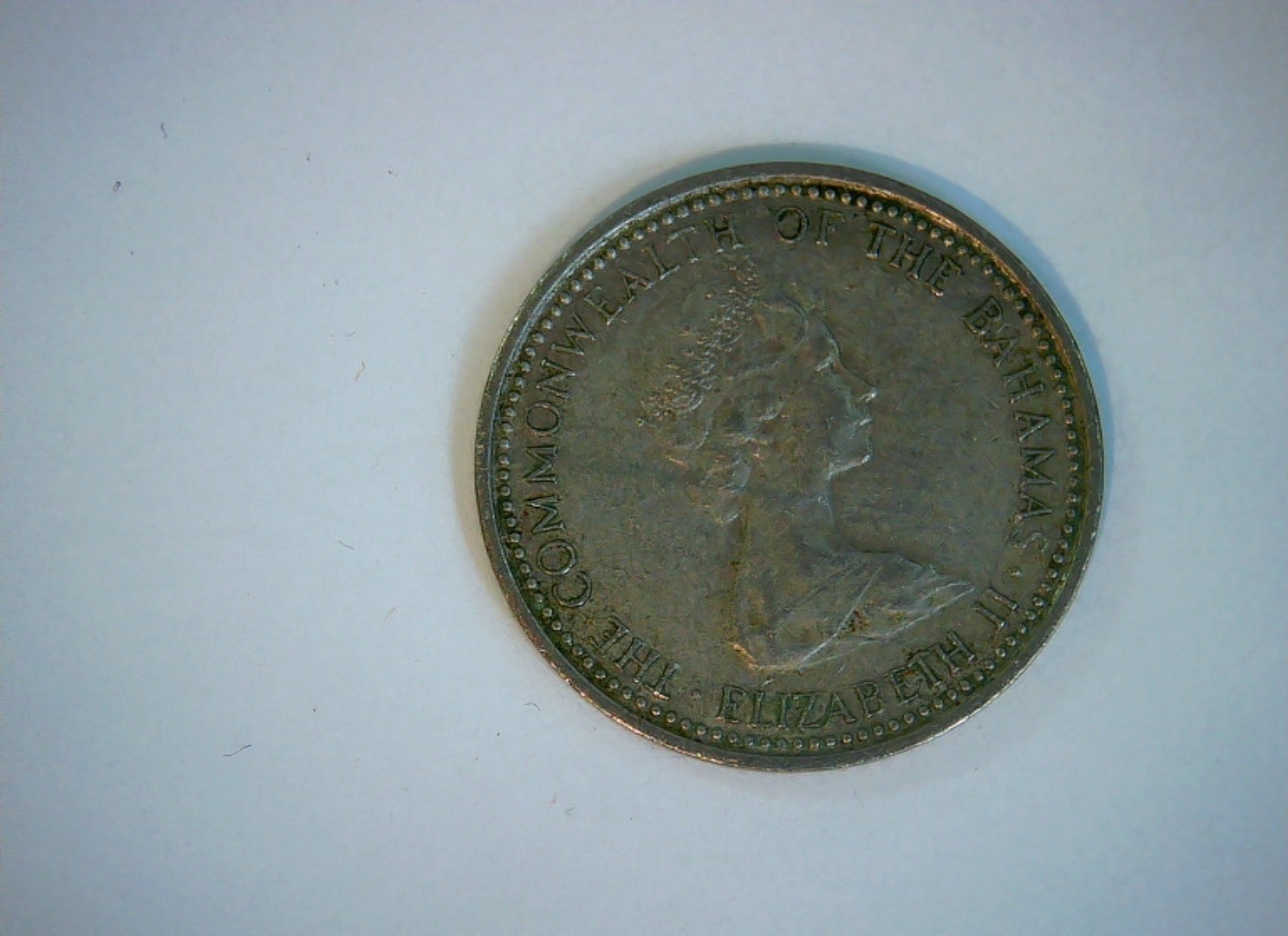 Bahamas 1973 5 Cents Bahamas Pineapple (Elizabeth II) 5 Cents Coin