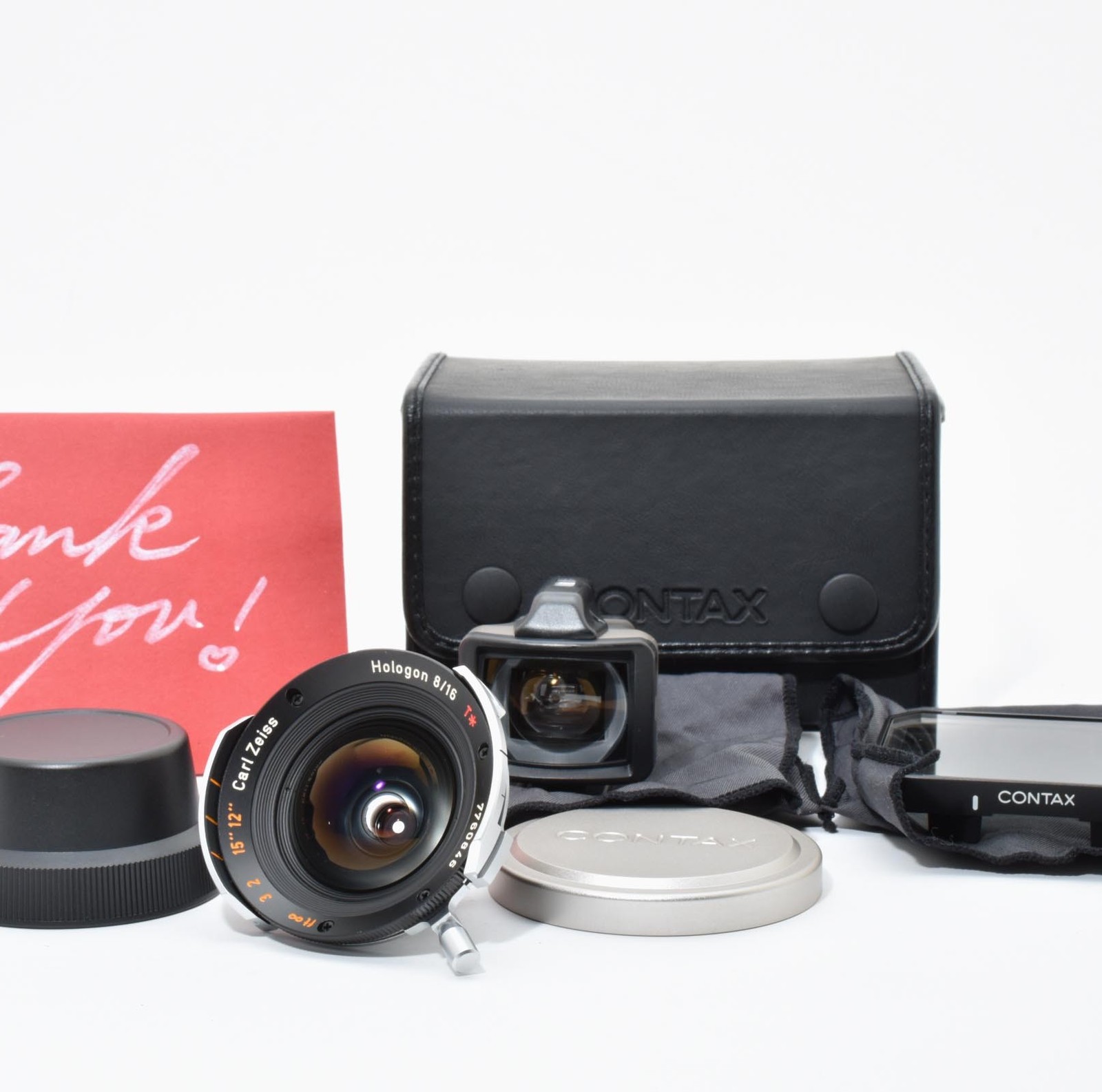 [Almost Unused] Contax Hologon 16mm f8 Lens Modified to Leica M Mount From JAPAN