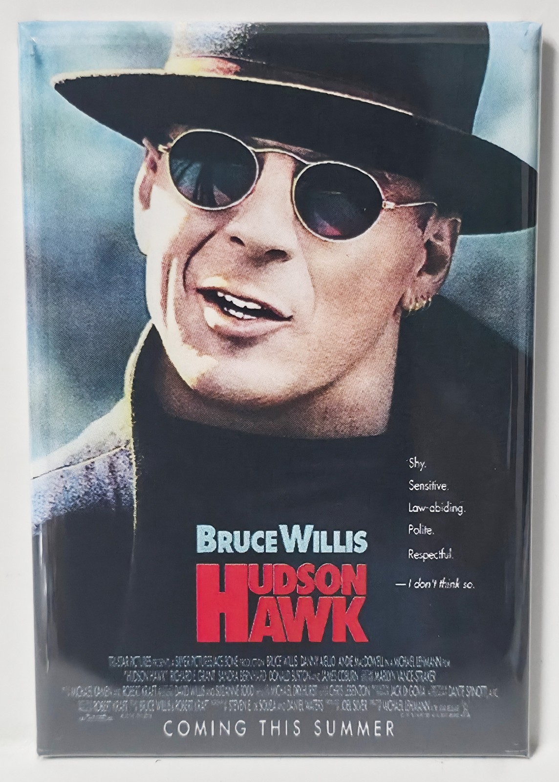 Hudson Hawk MAGNET 2"x3" Fridge Locker Poster Movie Vintage Retro 80s