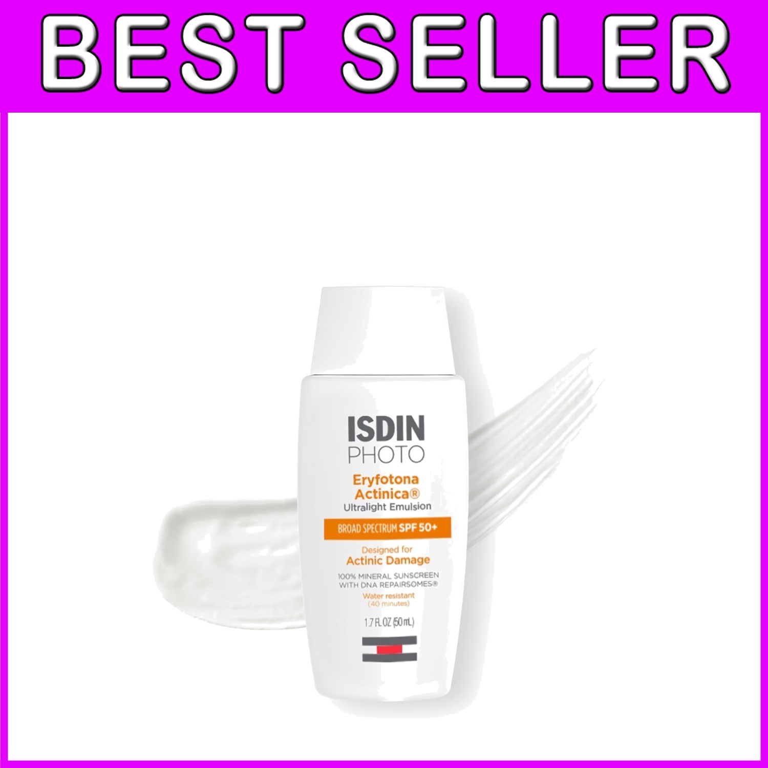 Eryfotona Actinica SPF 50+ Zinc Oxide Sunscreen