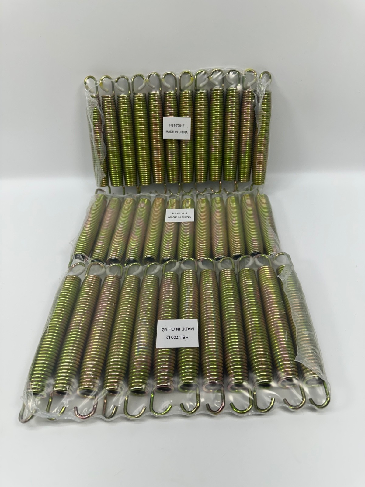 SkyBound HS1-75012 7.5 in. Premium Gold Trampoline Springs - Set of 36