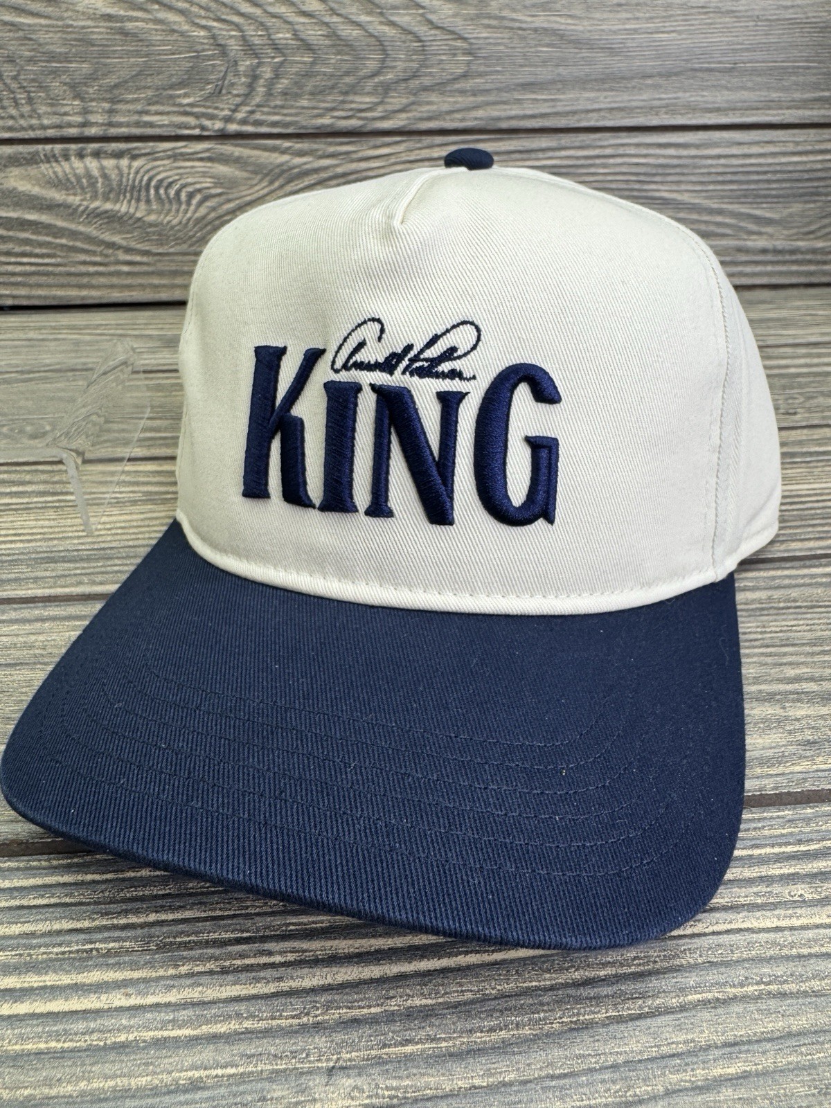 2026 PUMA X AP ARNOLD PALMER King Dad Cap Adjustable Golf Hat Navy