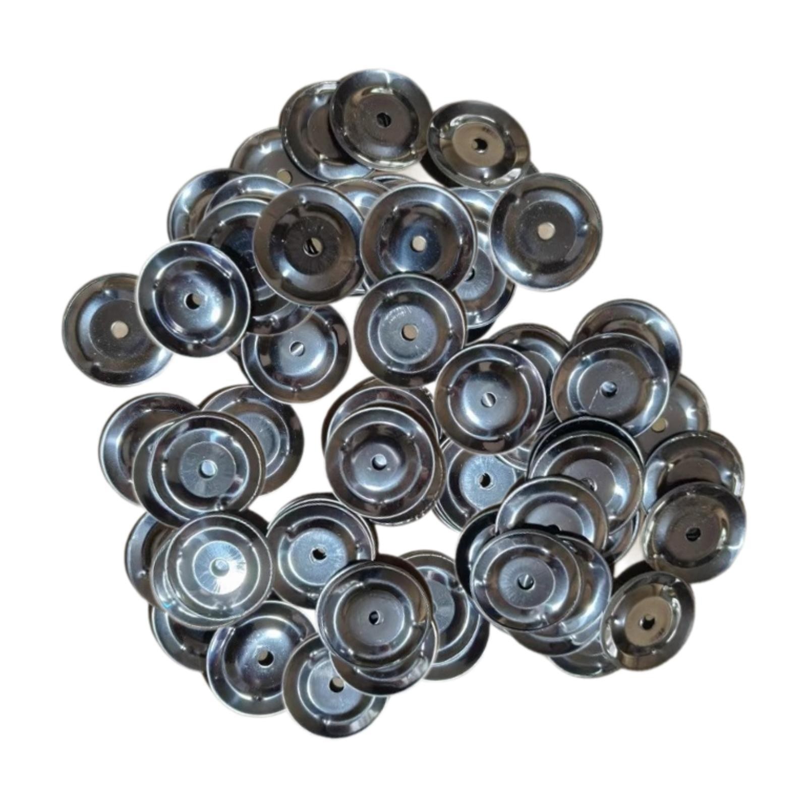 100x Cymbals 1.46" Hihat Drum Set Accessories Percussion Instrument Tambourine