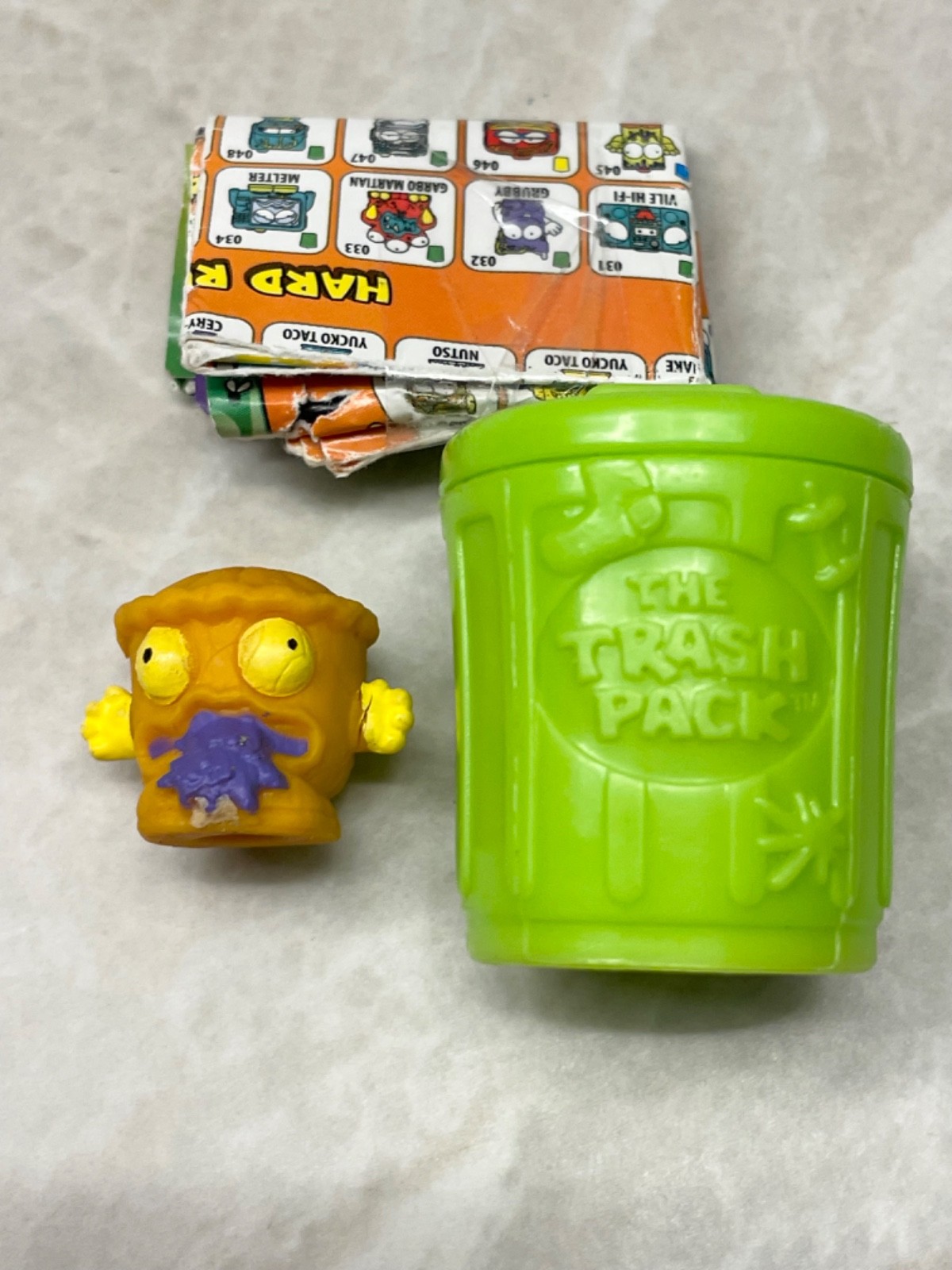 The Trash Pack Awful Pie Orange MINT Israel Nestle Popsicle Exclusive