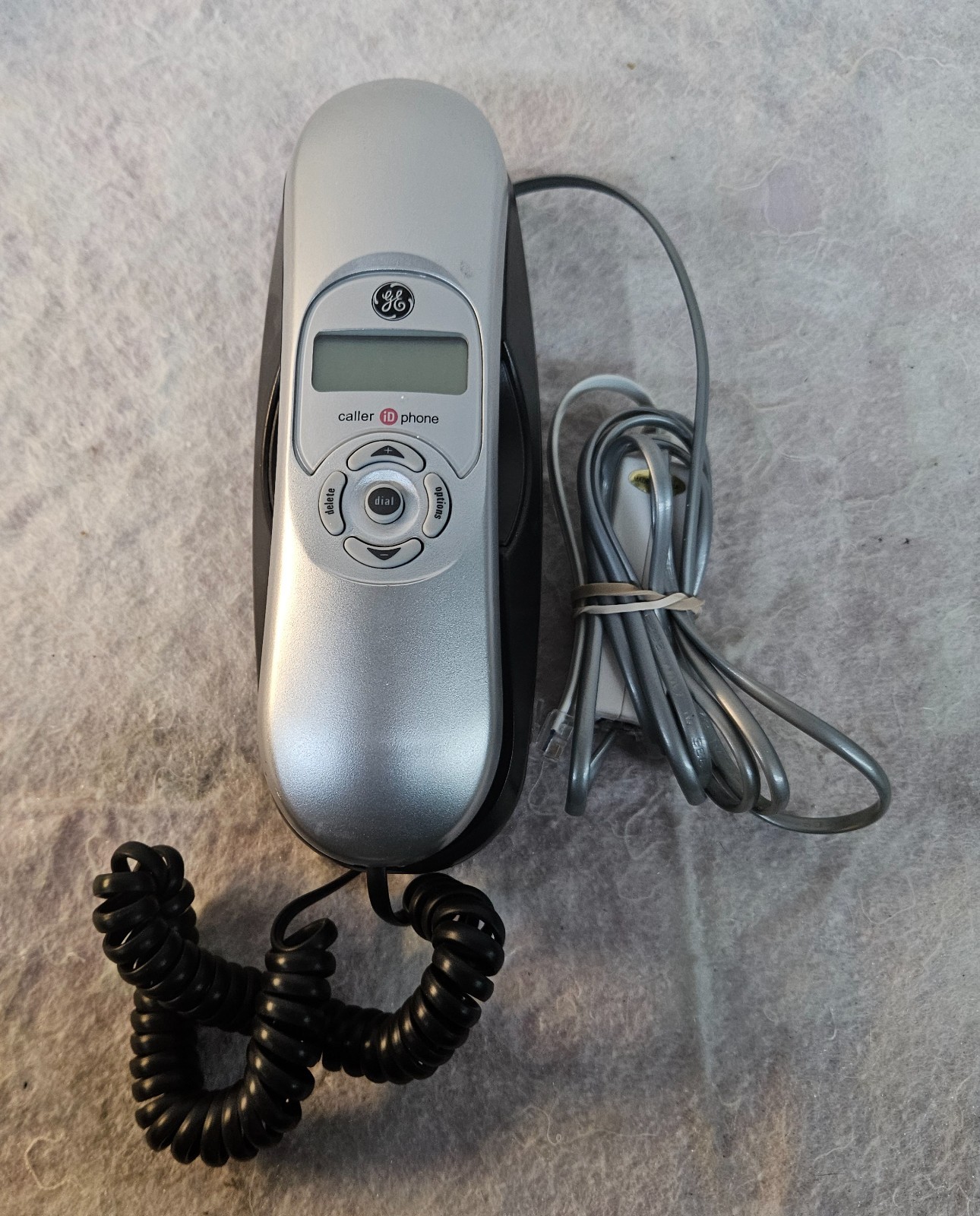 GE Slimline Corded Landline Phone w Caller ID Display 29267GE3 Phone
