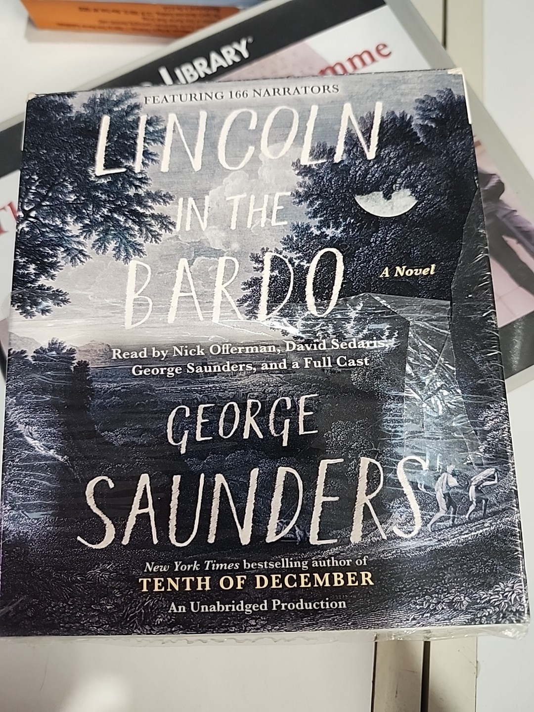 LINCOLN IN THE BARDO George Saunders Nick Offerman Audiobook 6 CD SET NEW