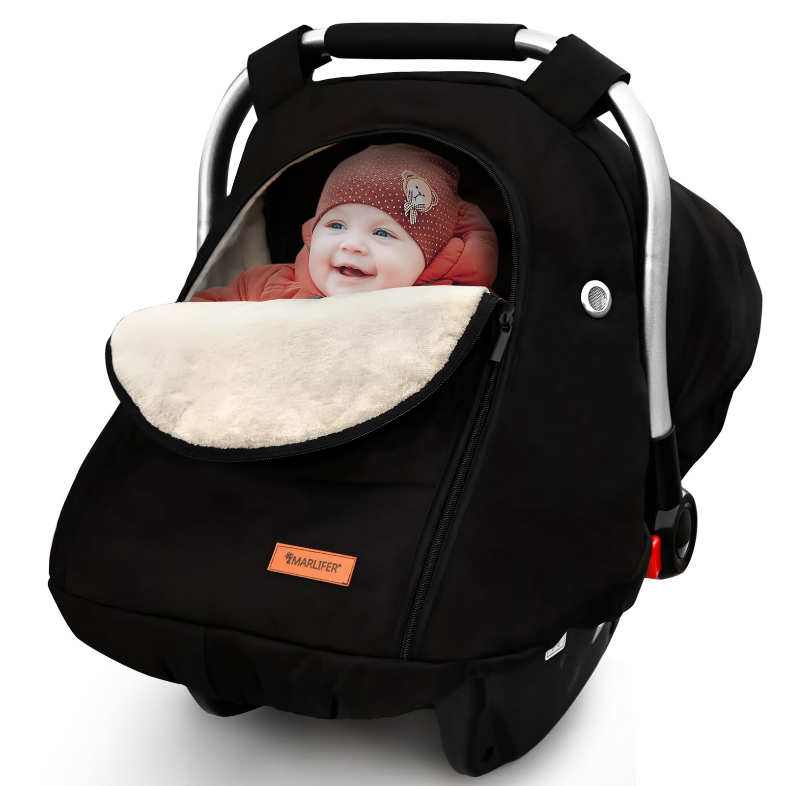 Waterproof Winter Baby Car Seat Cover, Carseat Cover Boys, Cozy & Warm Cover,...