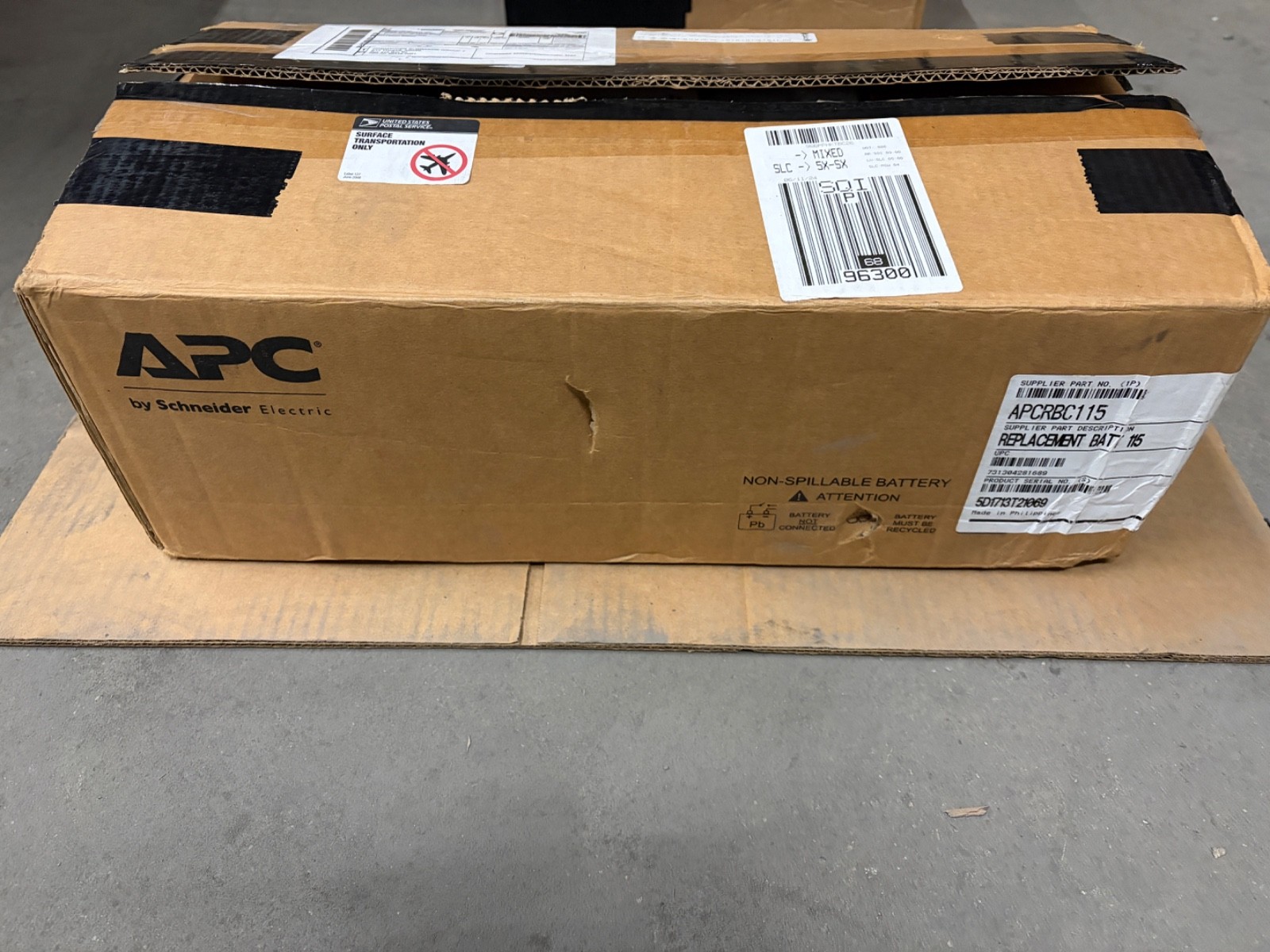 Genuine APC APCRBC115 Replacement Battery Cartridge 115