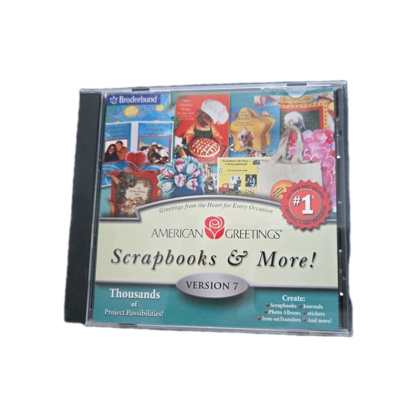 American Greetings Scrapbooks & More CD Version 7 PC Software