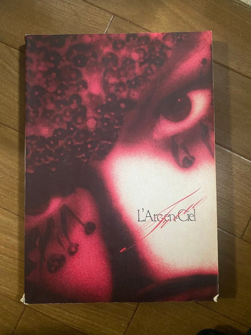 L'Arc-en-Ciel Bscore True Band Score Red & Black Cover Used RRF