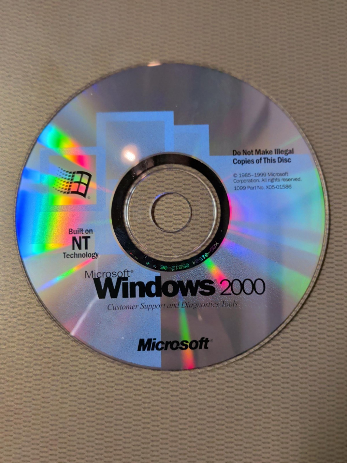 Microsoft Windows 2000 CD
