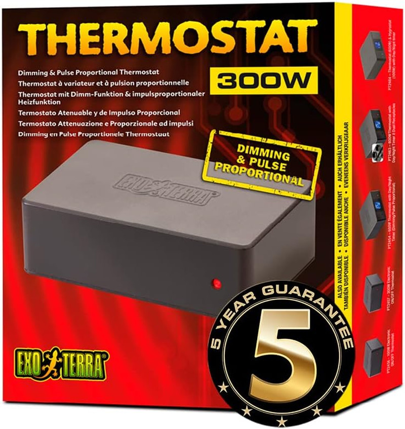 Dimming and Pulse Proportional Thermostat for Reptile Terrariums