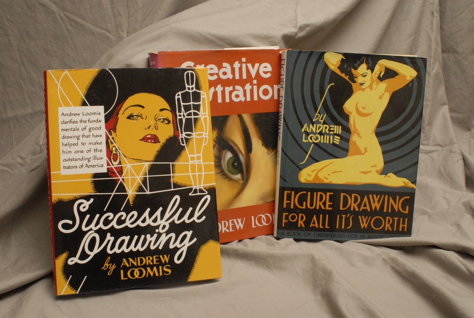 Andrew Loomis Art Book Lot