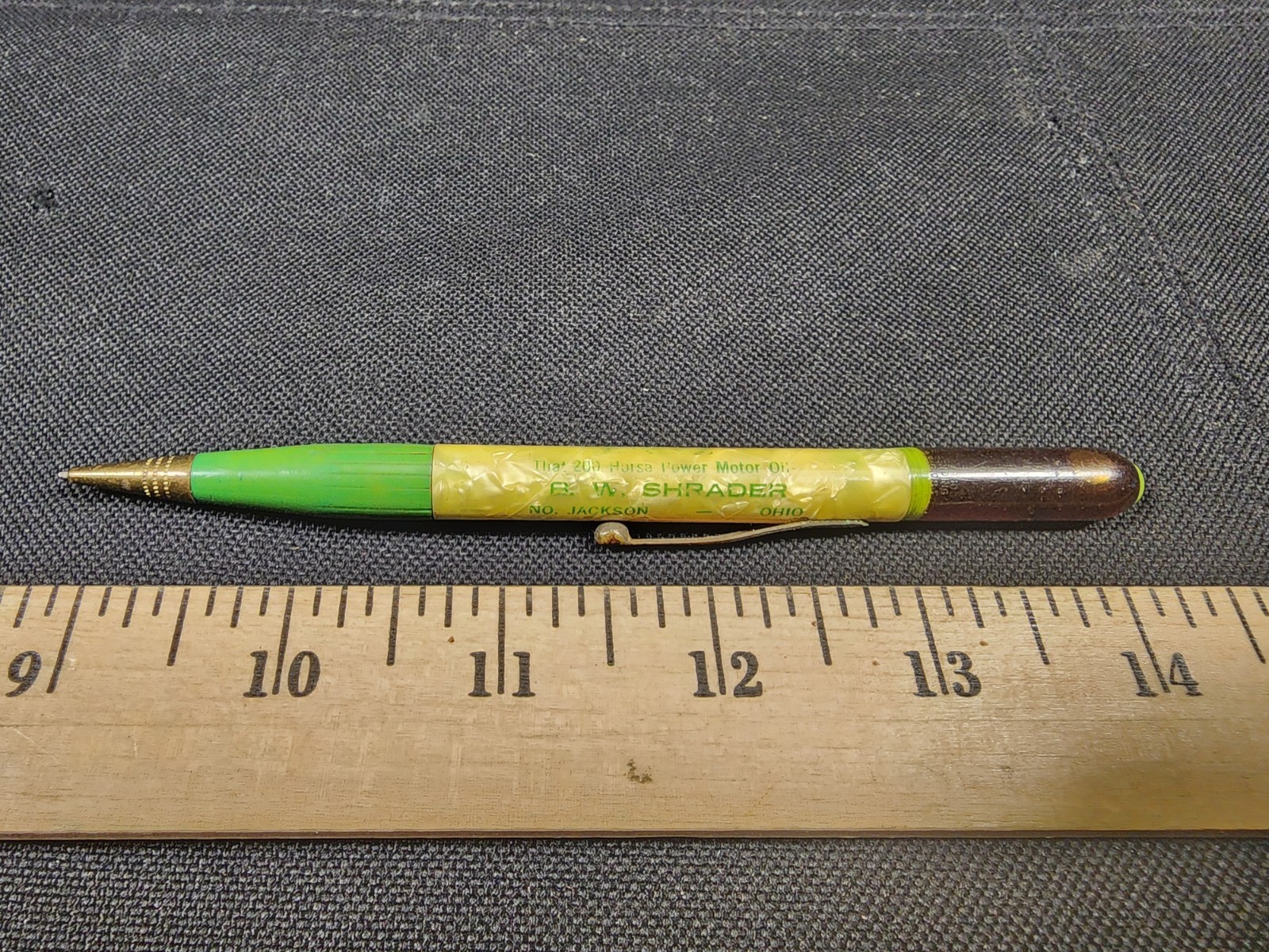 Vintage Advertising Kendall Motor Oil Mechanical Pencil Used Untested #2