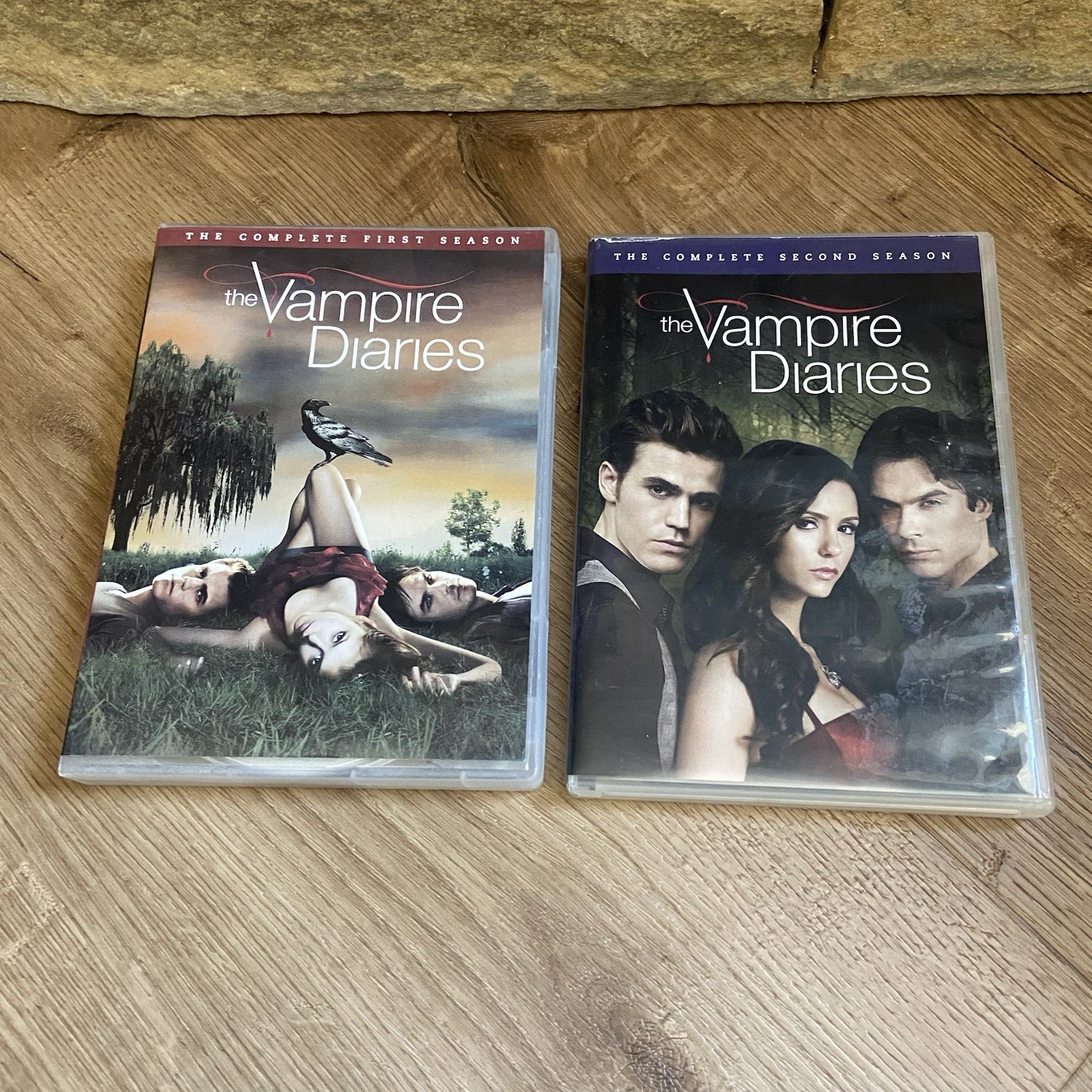 Vampire Diaries Seasons 1 2 DVD Complete First Second TV Show Series Fantasy VGC