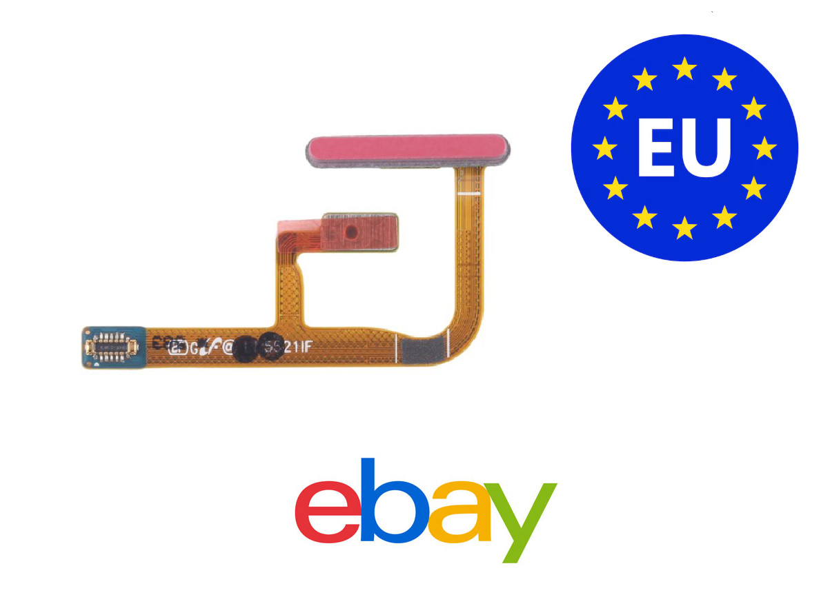 Part Phone For Samsung Galaxy Z Flip7 SM-F766B Flex Button Power Fingerprint Red